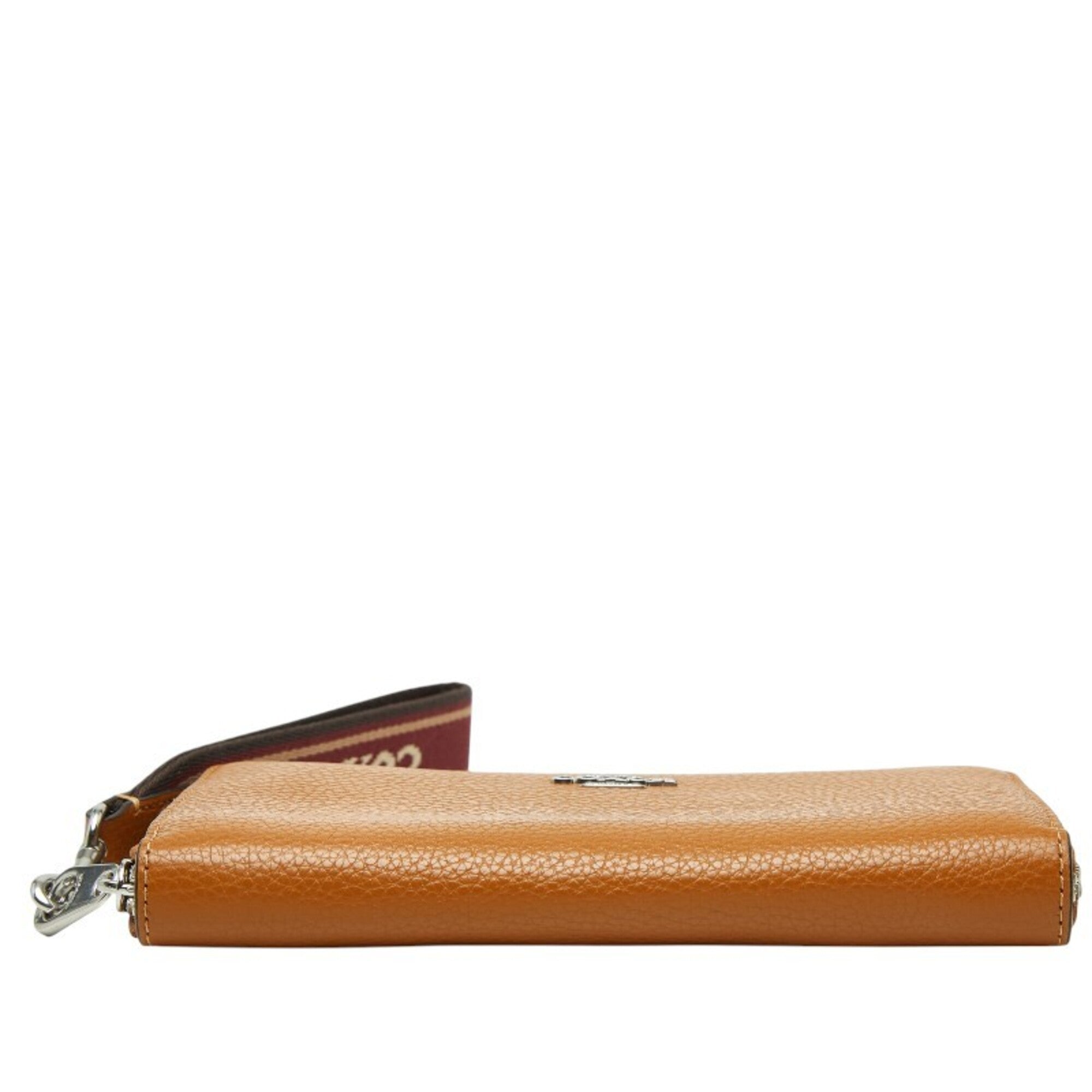 Gucci Brown Leather Long Wallet (Bi-Fold) (Pre-Owned)