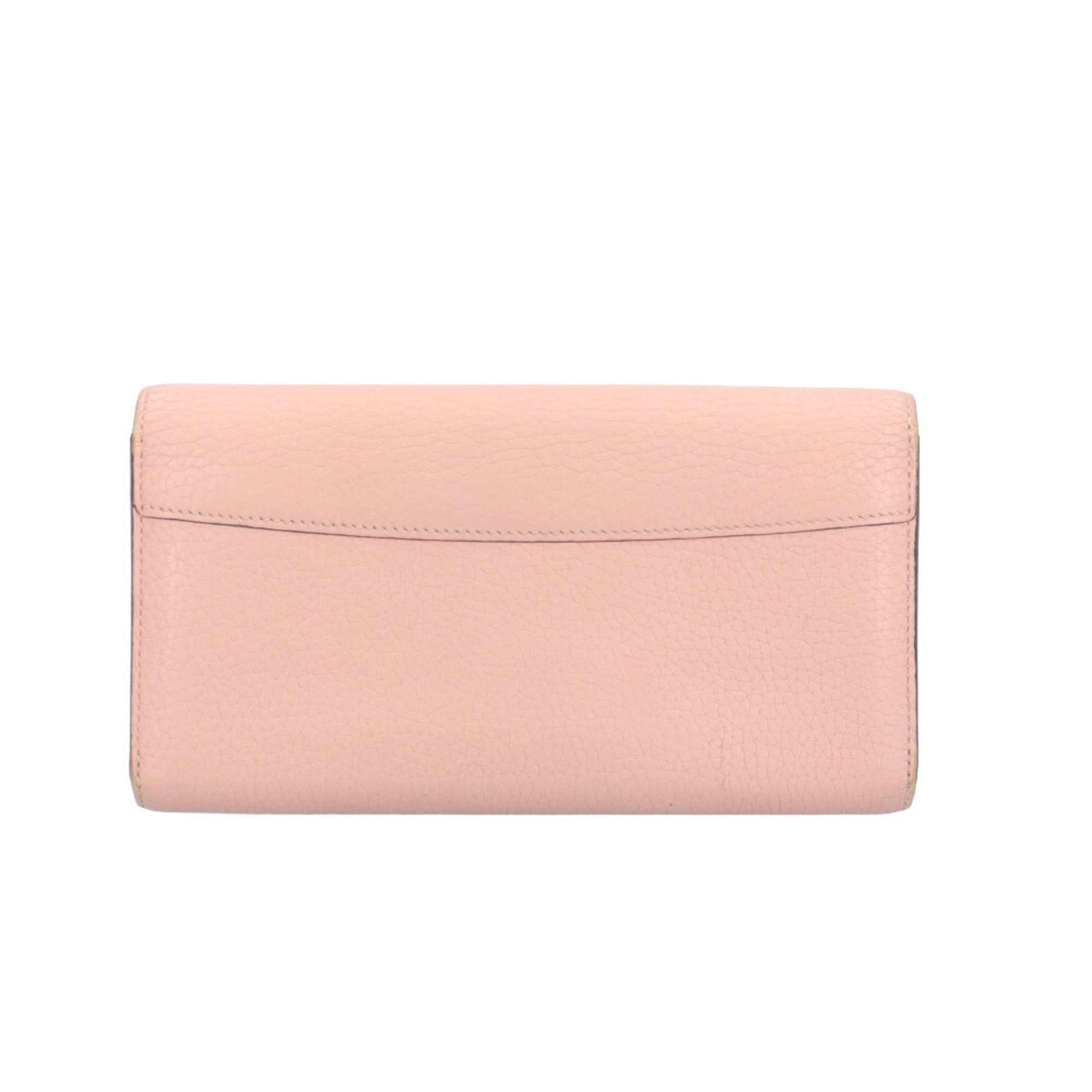 Louis Vuitton Galle Magnolia Or Pink Leather Coin Purse/Coin Case (Pre-Owned)