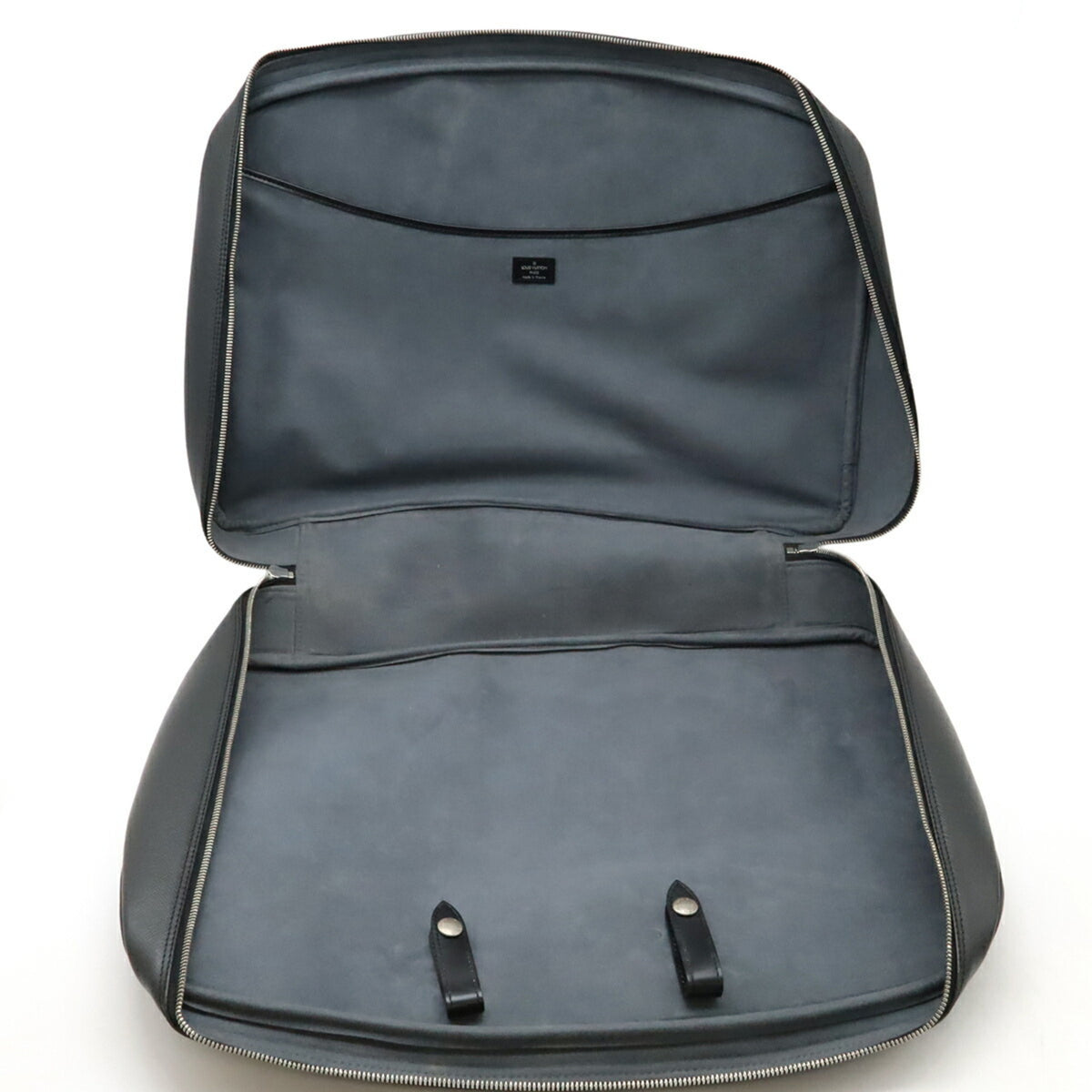 Louis Vuitton Ardoise Black Taiga Leather Boston Bag (Pre-Owned)
