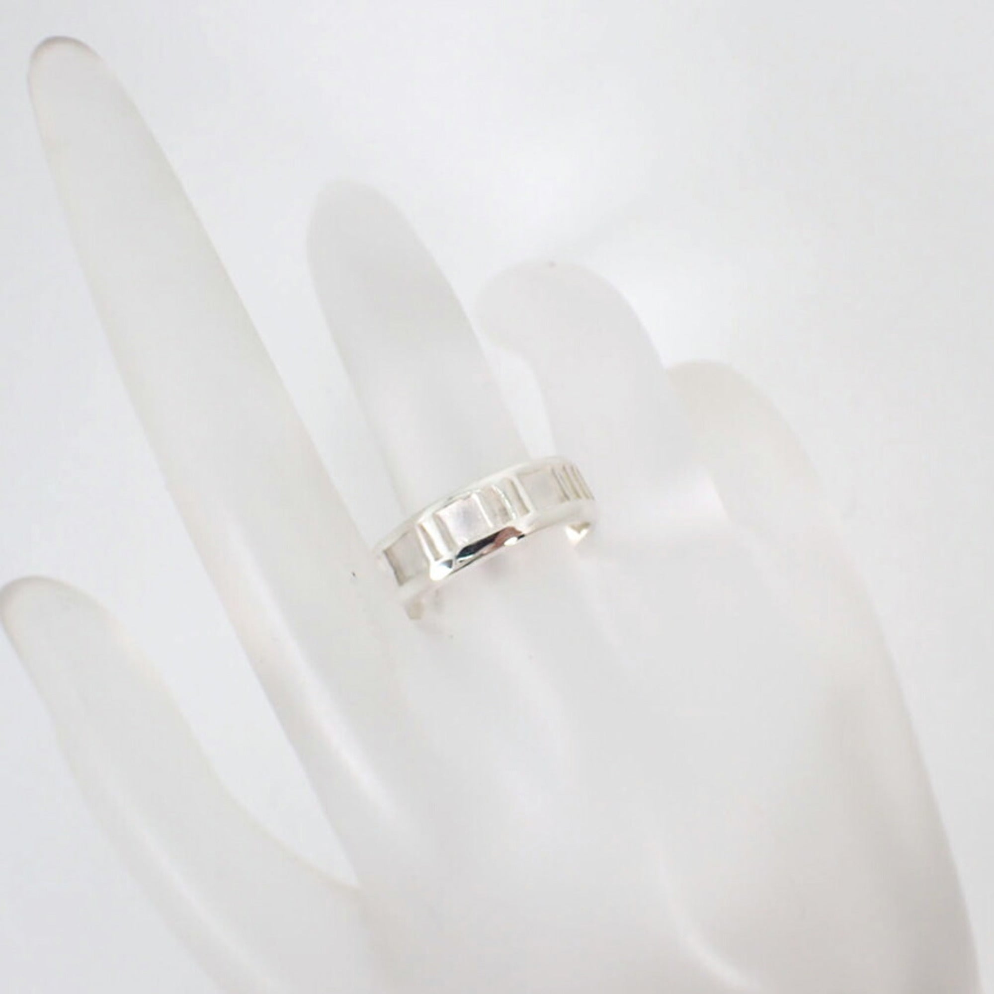 Tiffany Sterling Silver 925 Band Ring (Pre-Owned)