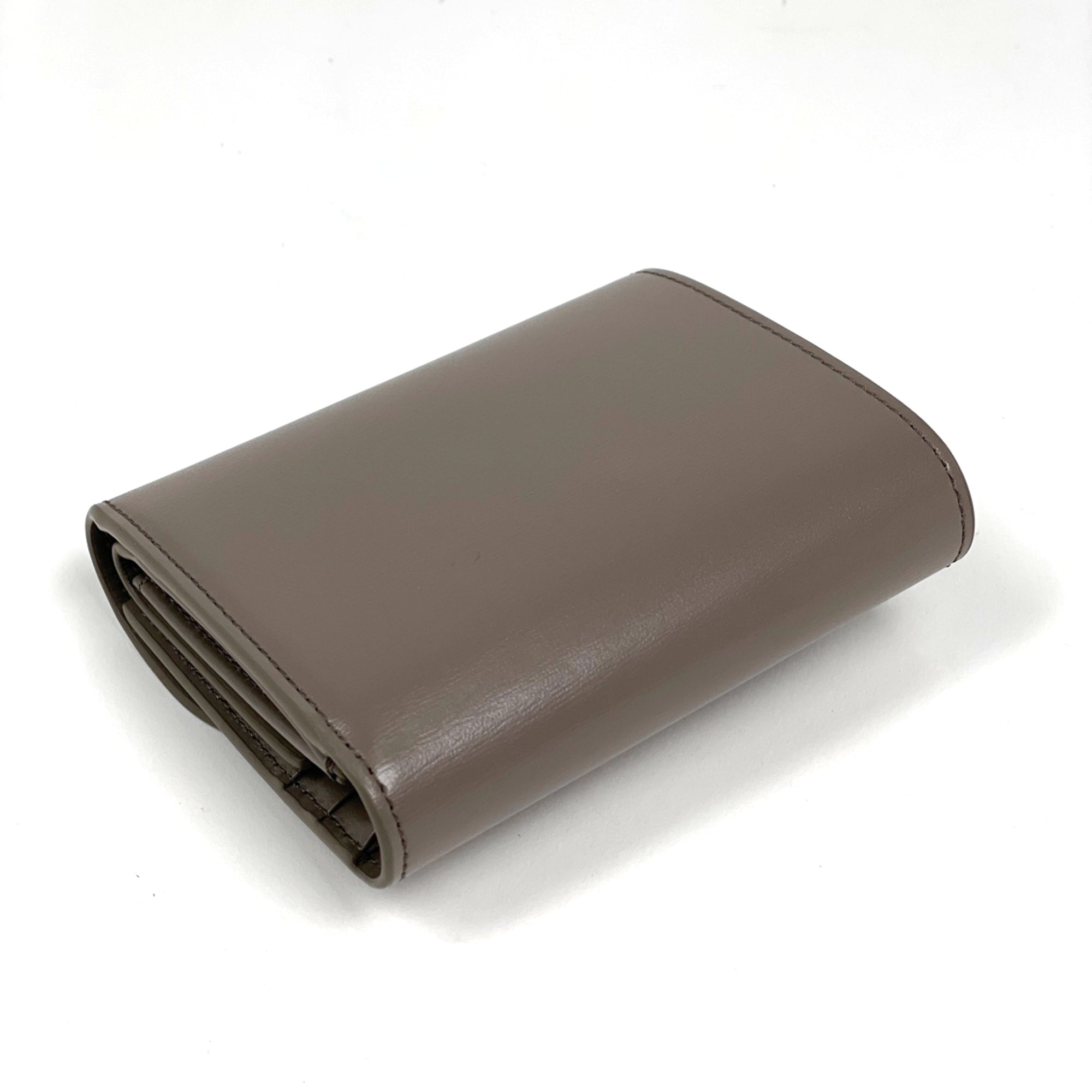 Celine Gray Leather Wallet (Bi-Fold) (Pre-Owned)