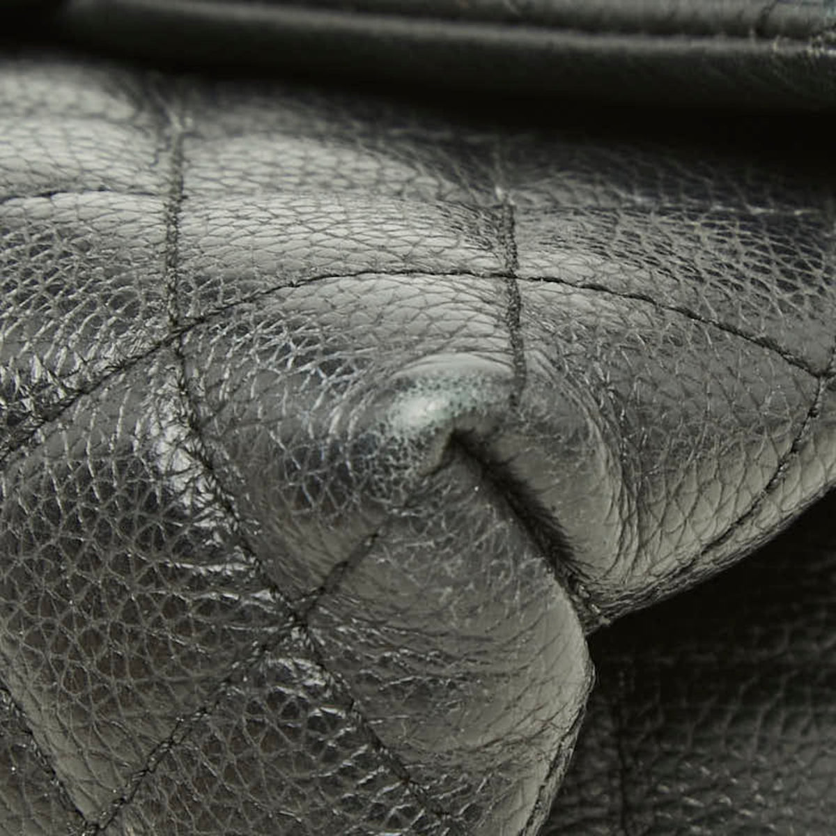 Chanel Black Leather Pouch (Pre-Owned)