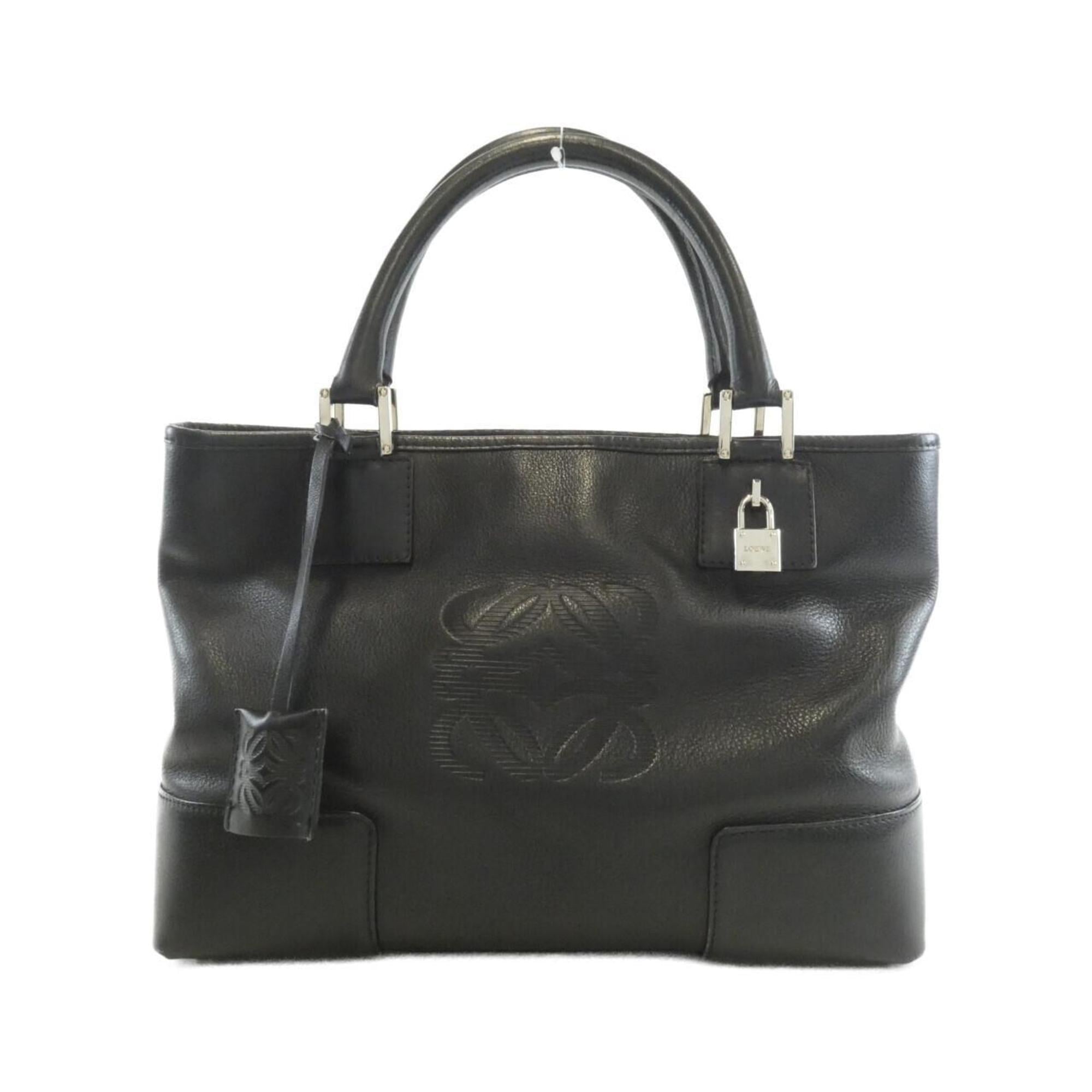 Loewe Black Leather Handbag (Pre-Owned)