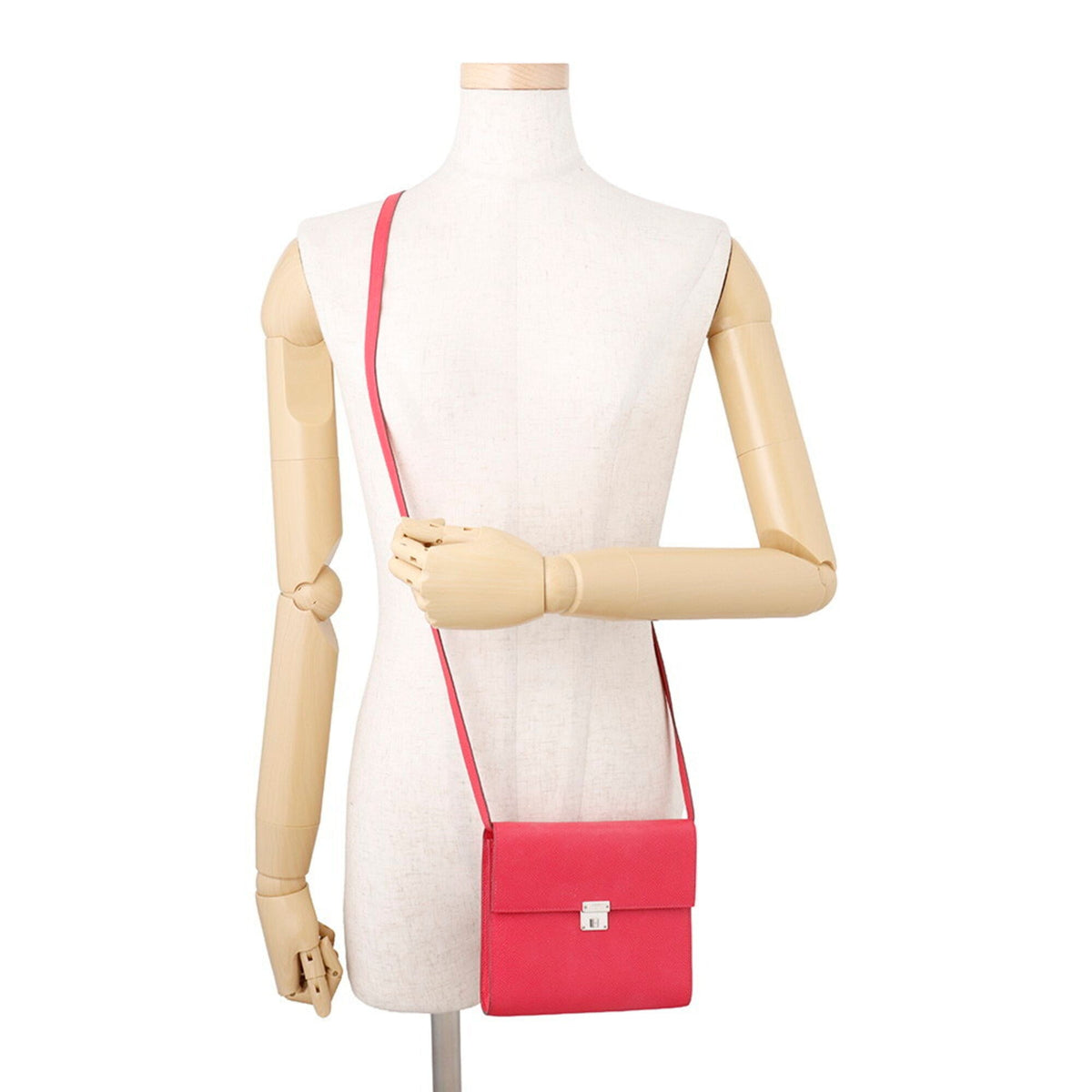 Hermes Rose Pink Epsom Leather Handbag (Pre-Owned)