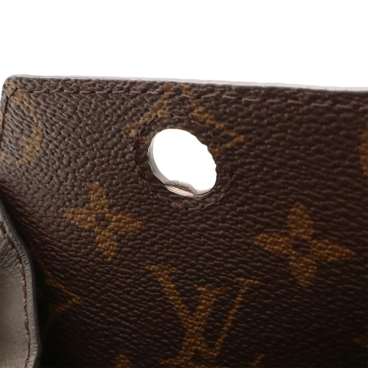 Louis Vuitton Brown Monogram Canvas Shoulder Bag (Pre-Owned)