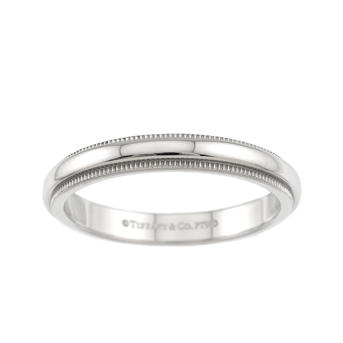Tiffany Platinum 950 Band Ring (Pre-Owned)