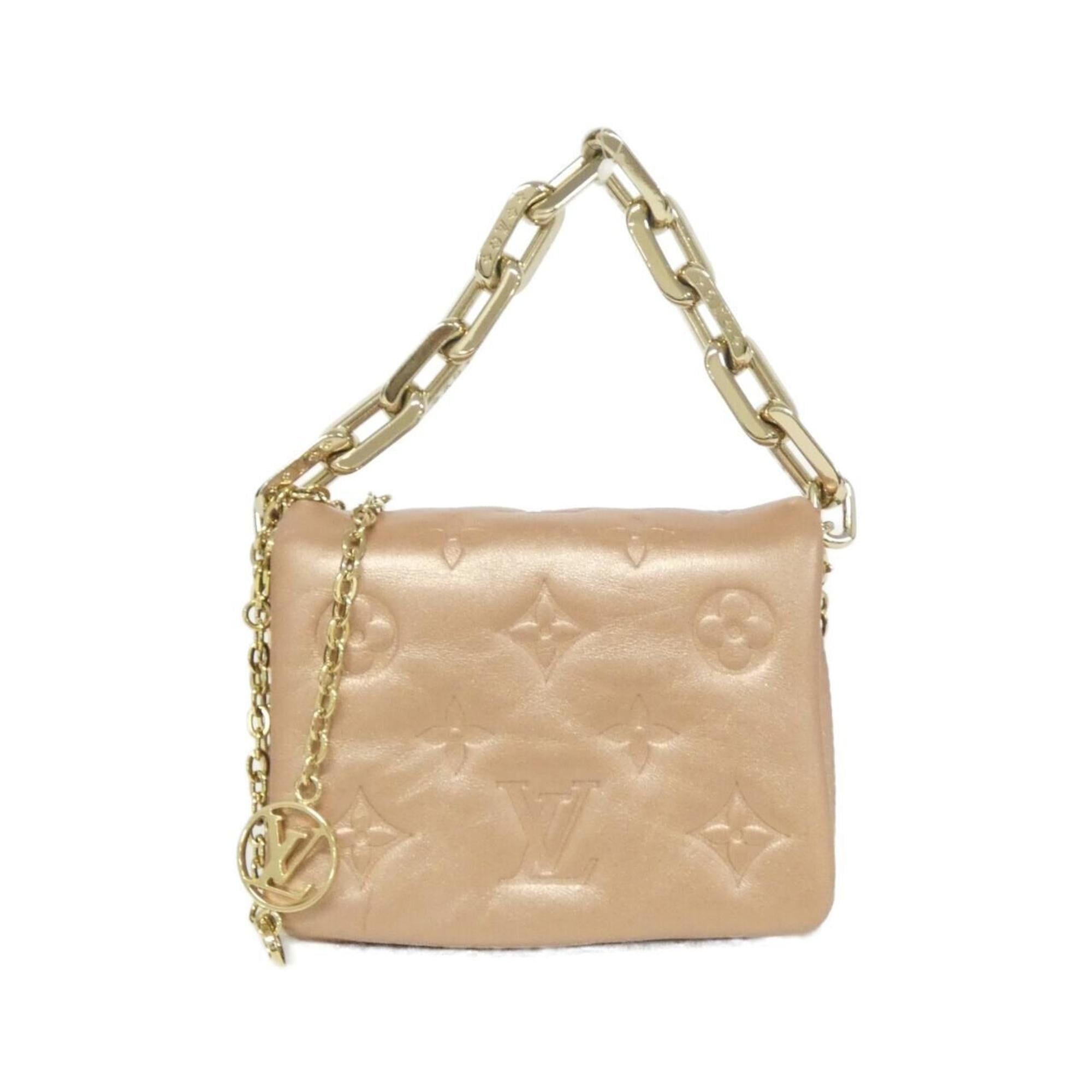 Louis Vuitton Pink Rose Leather Shoulder Bag (Pre-Owned)