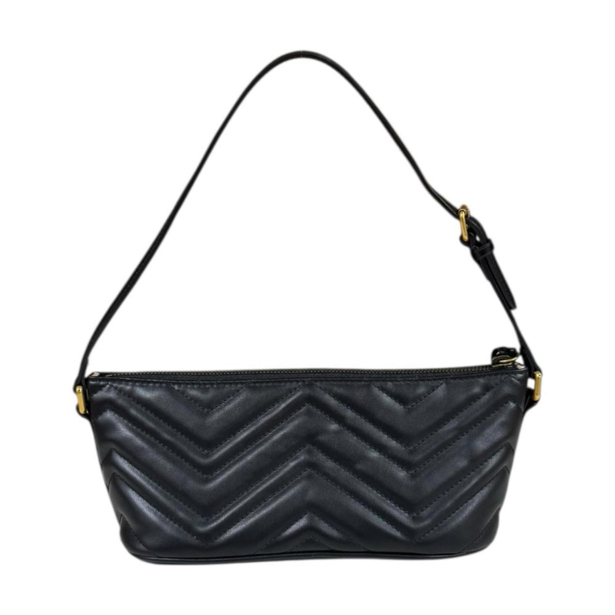 Gucci Black Leather Handbag (Pre-Owned)