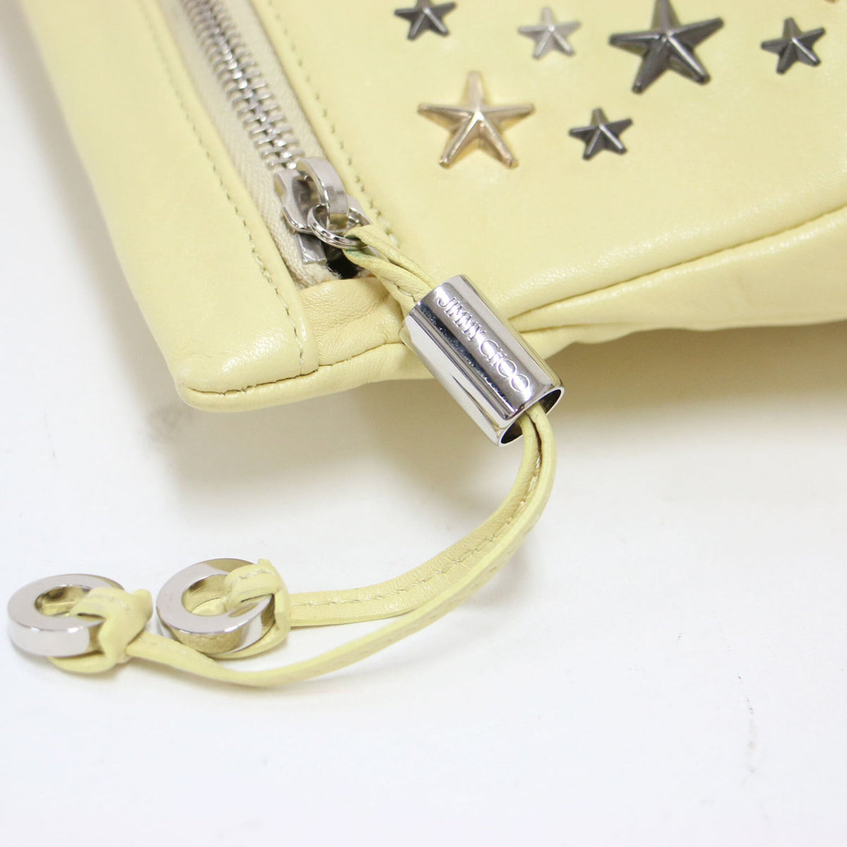 Jimmy Choo Yellow Clutch Bag (Pre-Owned)