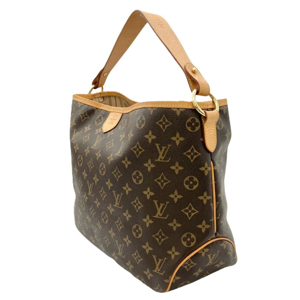 Louis Vuitton Brown Monogram Canvas Shoulder Bag (Pre-Owned)