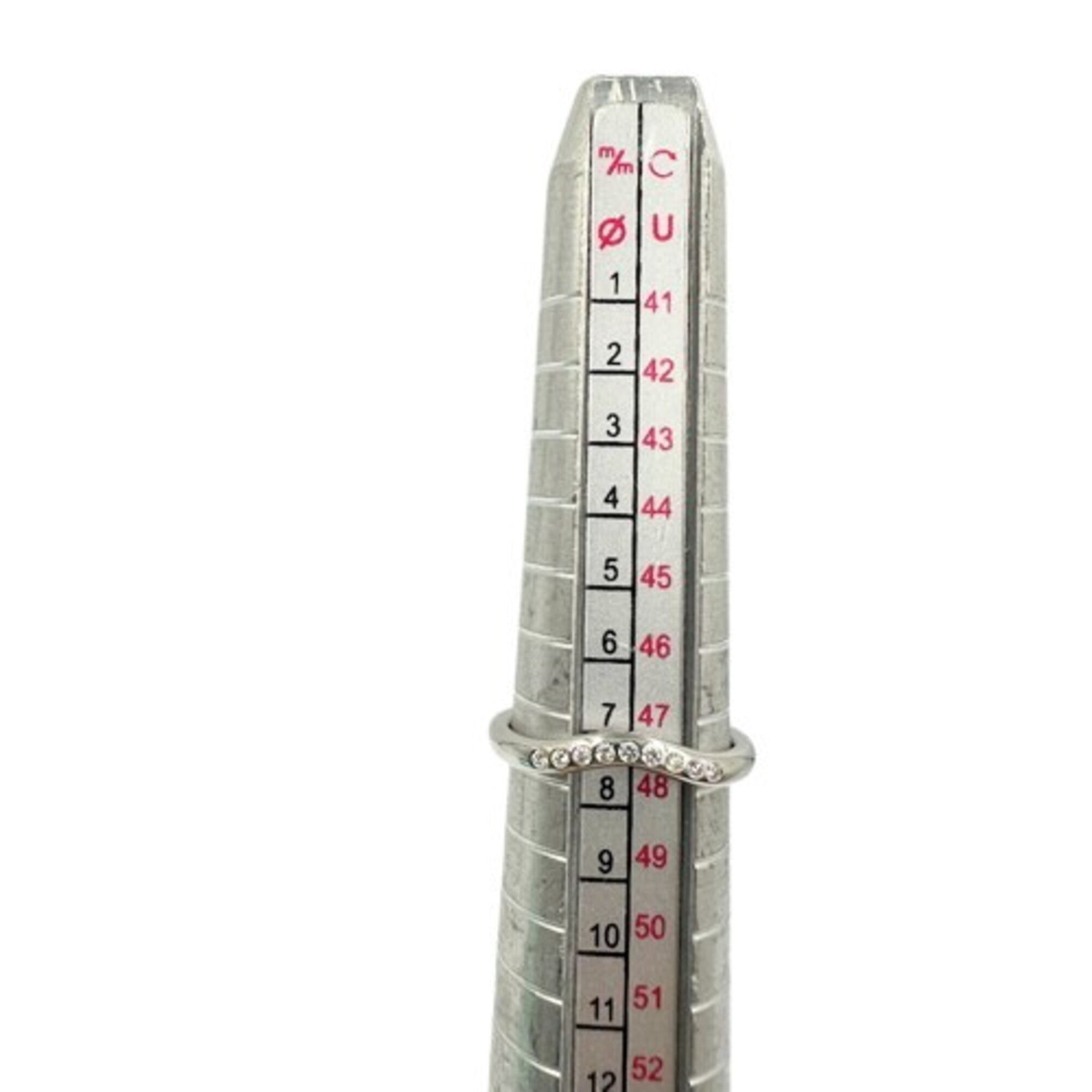 Tiffany Platinum Platinum 950 Band Ring (Pre-Owned)