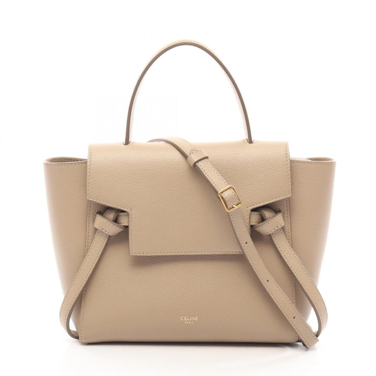 Celine Beige Leather Handbag (Pre-Owned)