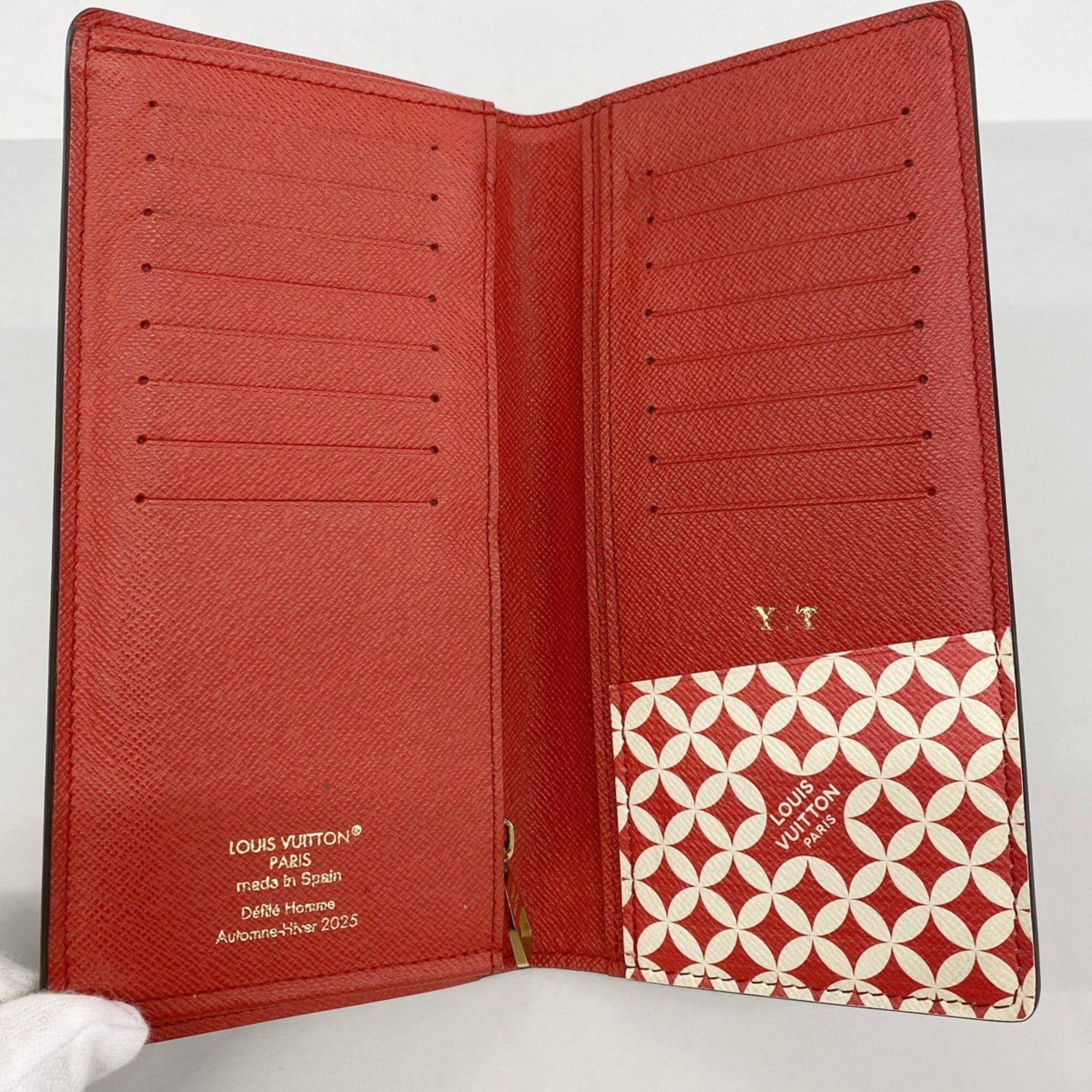 Louis Vuitton Ebene Long Wallet (Bi-Fold) (Pre-Owned)