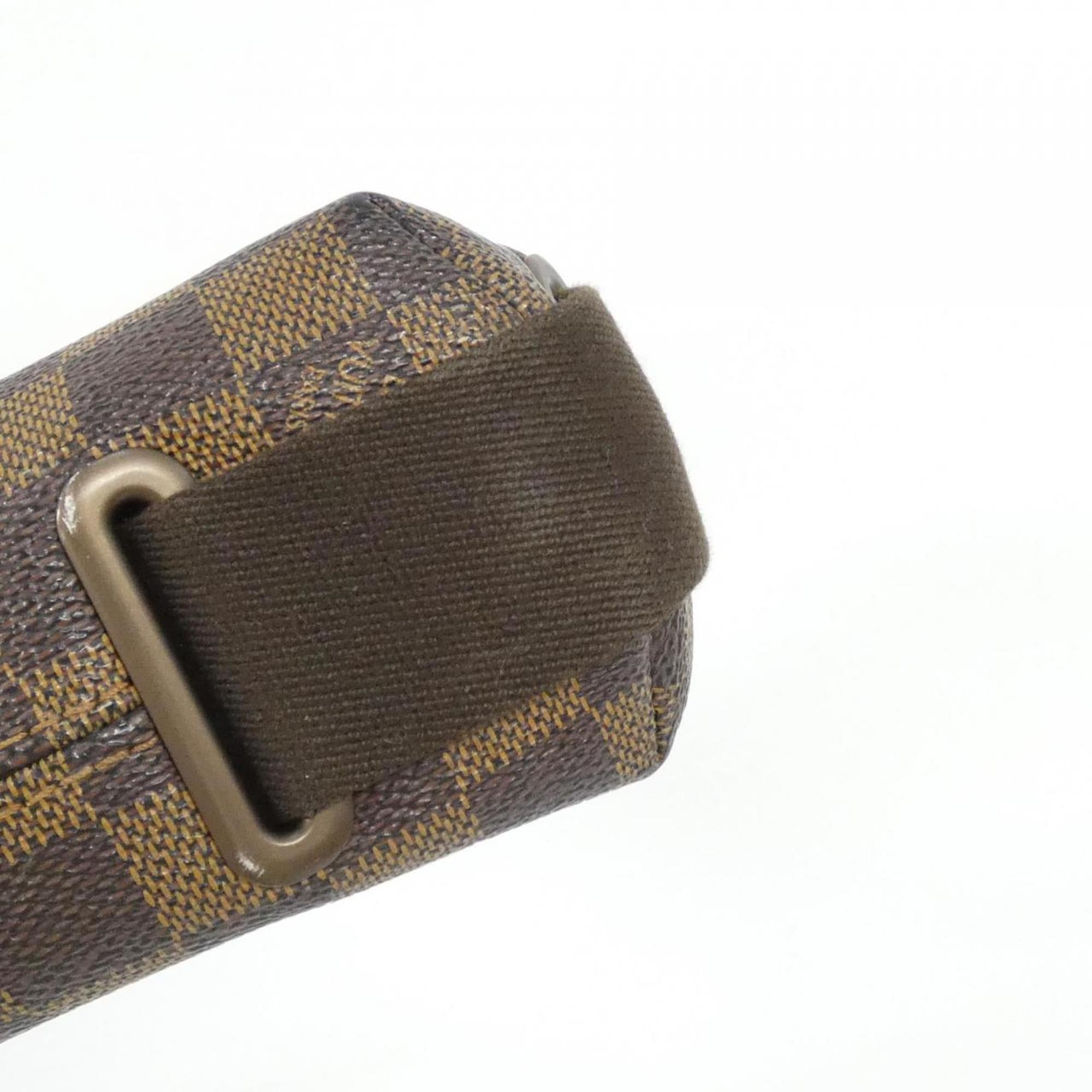 Louis Vuitton Brown Ebene Coated Canvas Shoulder Bag (Pre-Owned)