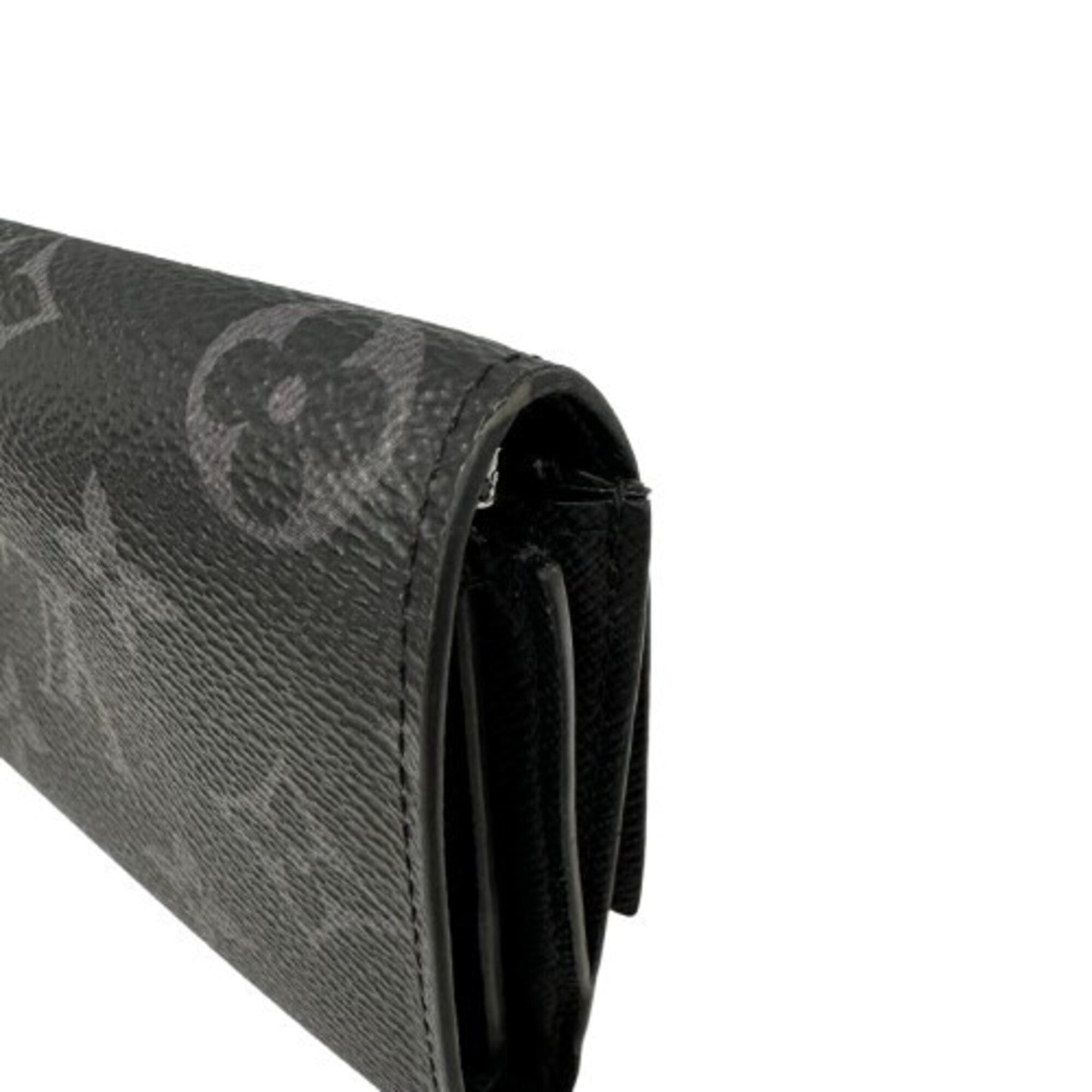 Louis Vuitton Monogram Eclipse Monogram Eclipse Wallet (Tri-Fold) (Pre-Owned)