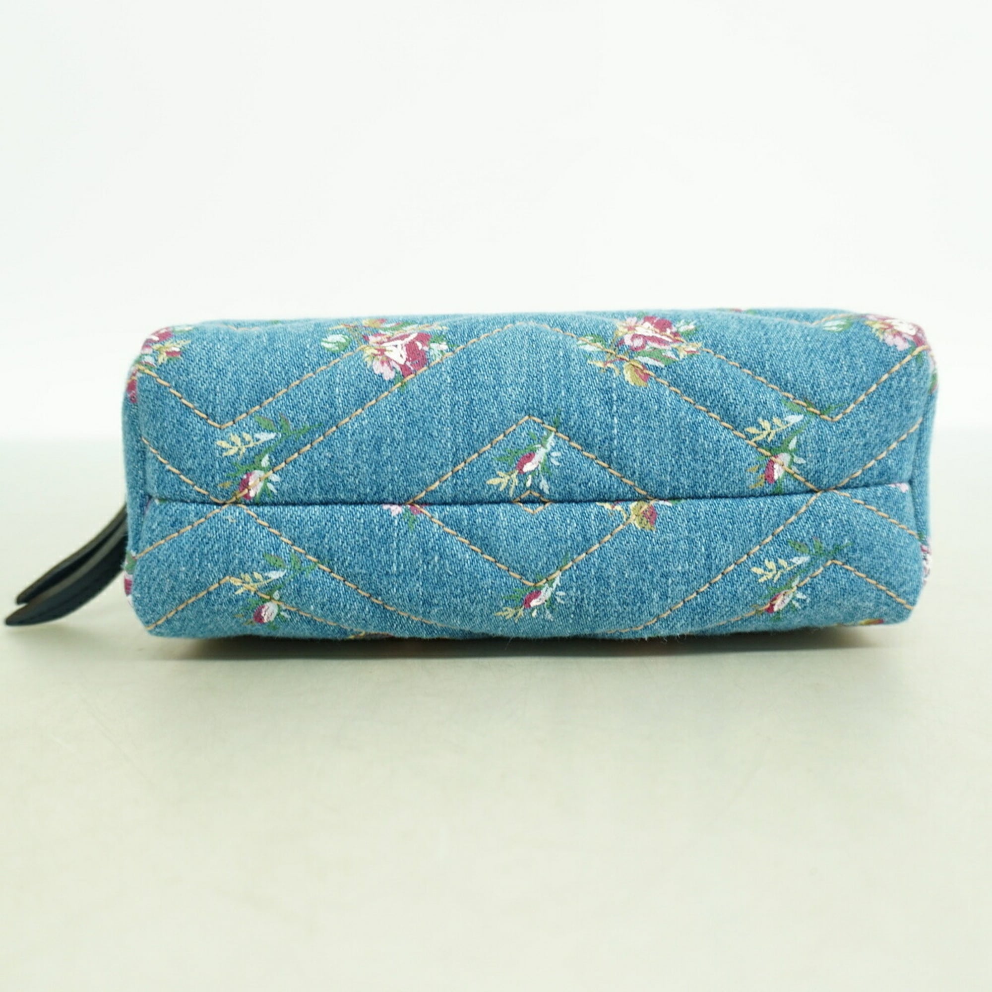 Gucci Navy Denim Pouch (Pre-Owned)