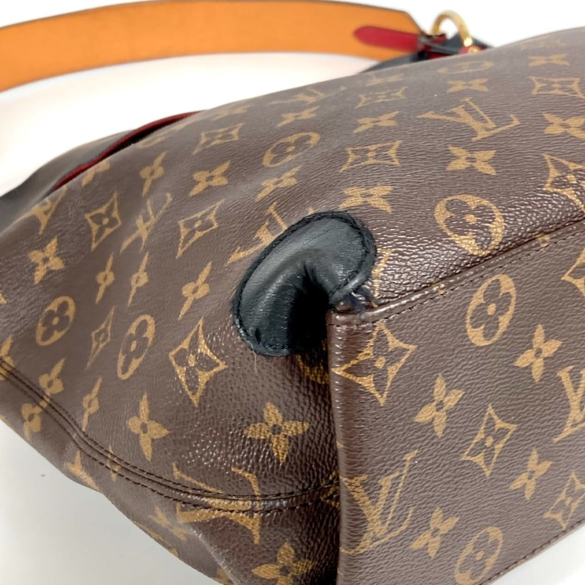 Louis Vuitton Black Brown Monogram Noir Monogram Shoulder Bag Tote Bag (Pre-Owned)