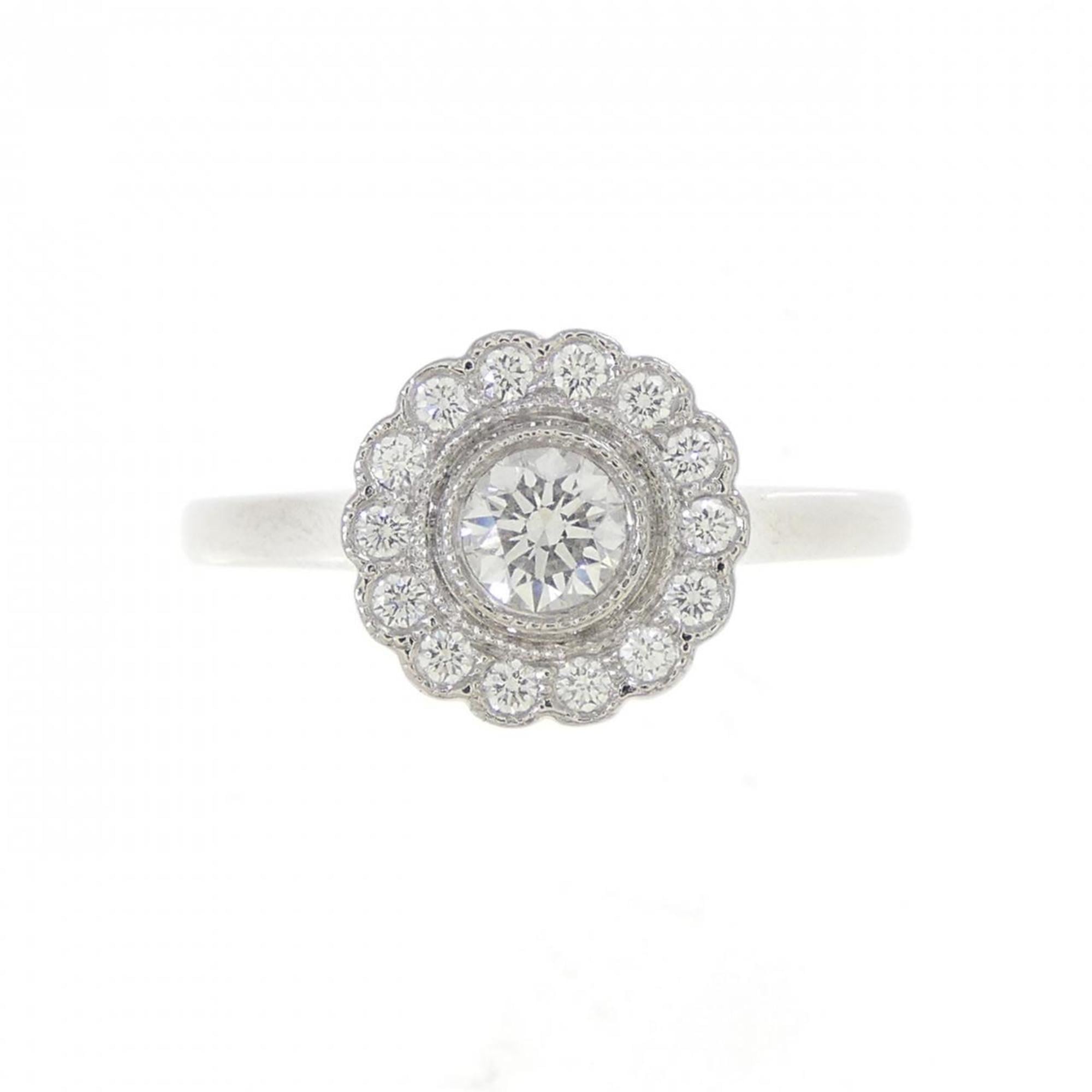 Tiffany Platinum Platinum 950 Band Ring (Pre-Owned)
