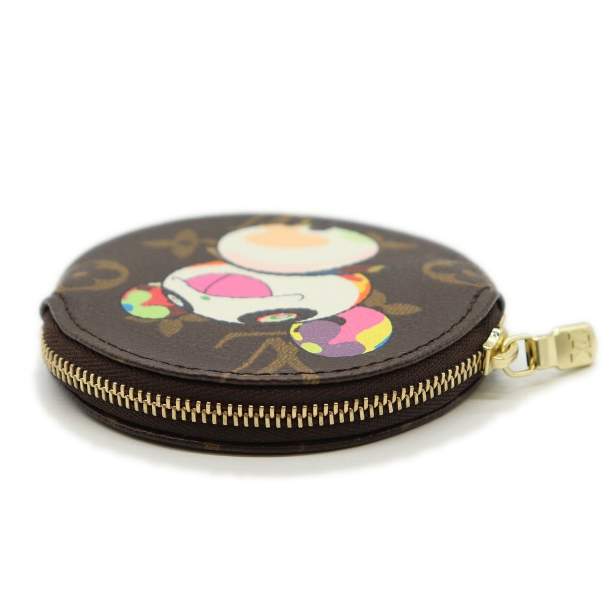 Louis Vuitton Brown Monogram Panda Monogram Monogram Chain/Shoulder Wallet (Pre-Owned)