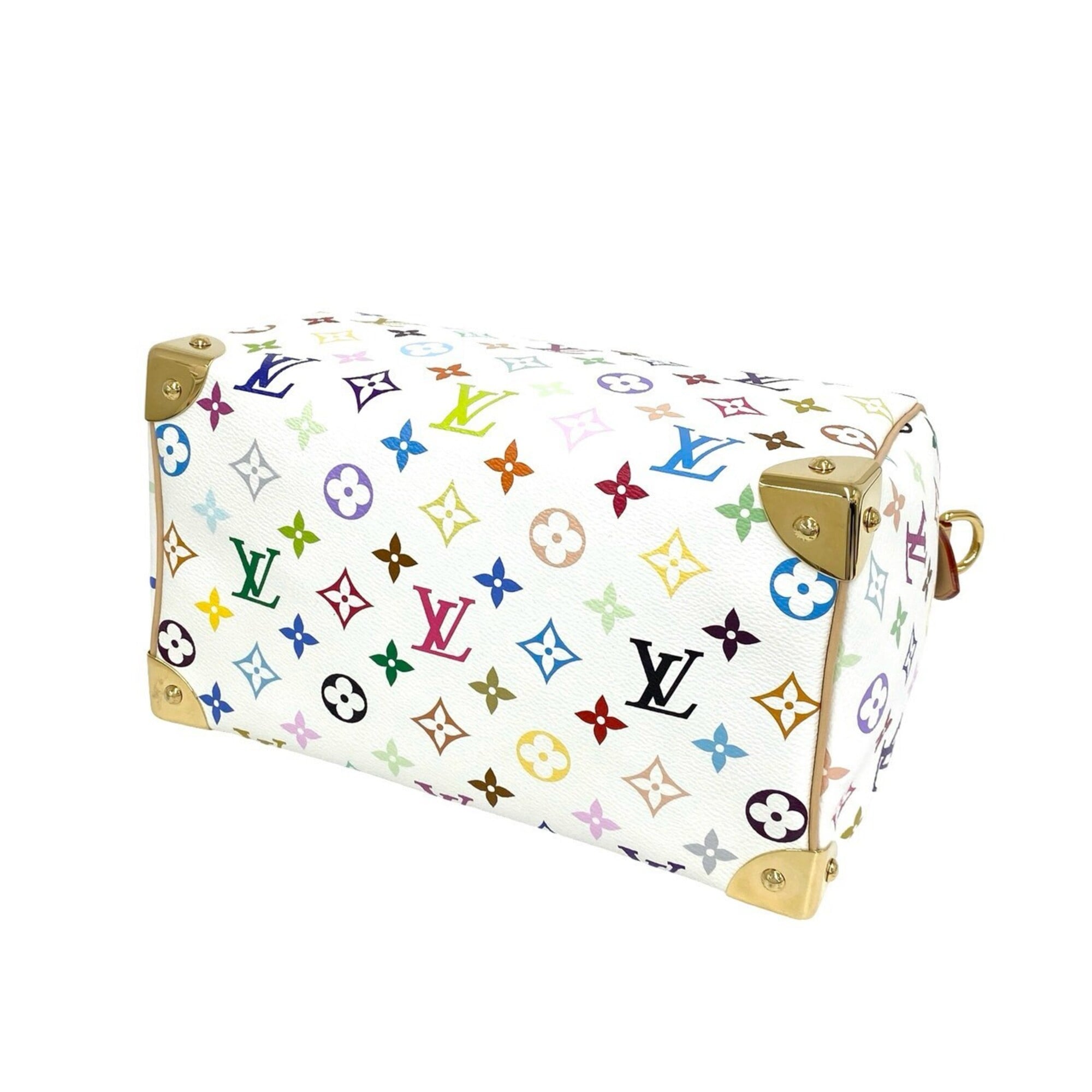 Louis Vuitton Brown Multi-Color Pvc Leather Handbag Shoulder Bag (Pre-Owned)