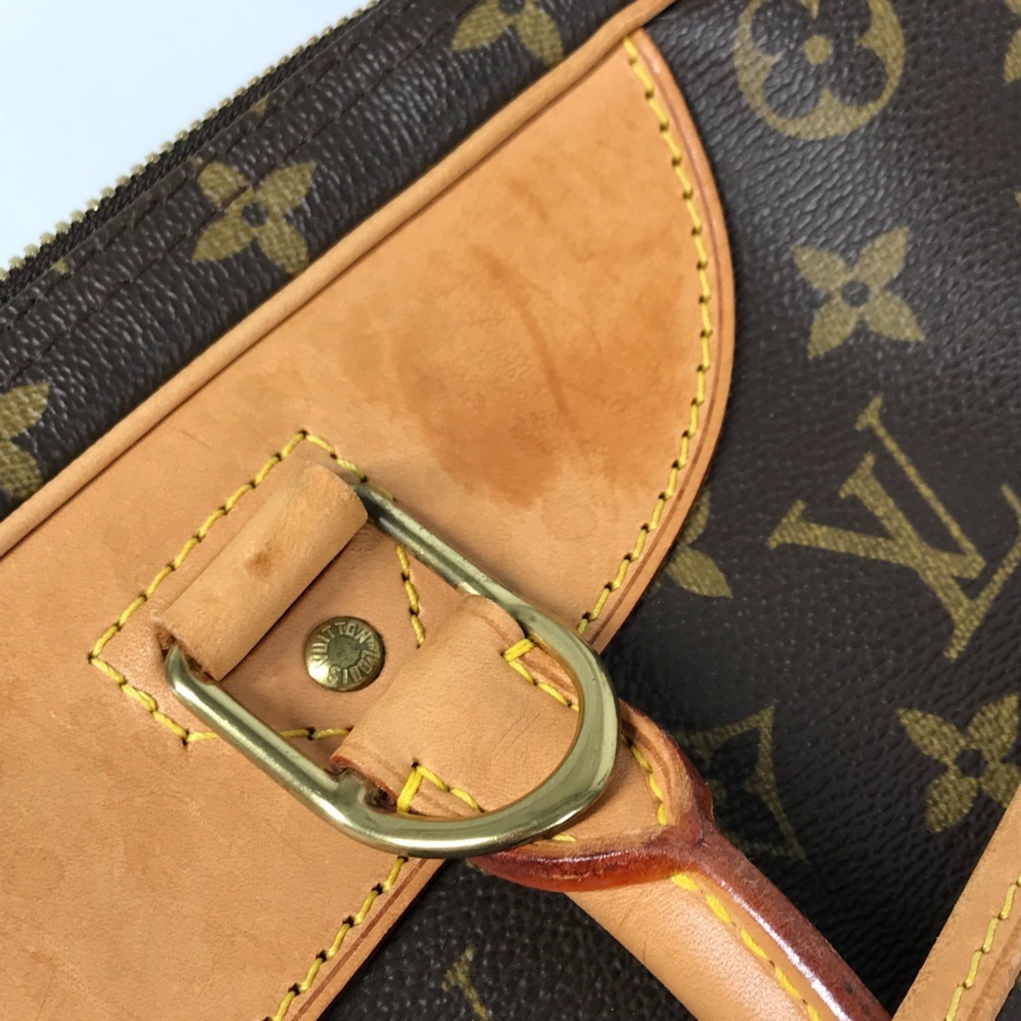 Louis Vuitton Monogram Brown Monogram Boston Bag Shoulder Bag (Pre-Owned)