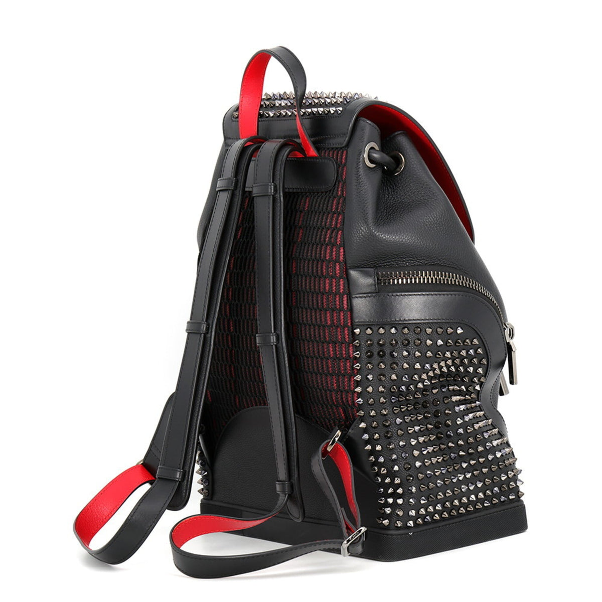 Christian Louboutin Black Leather Backpack (Pre-Owned)