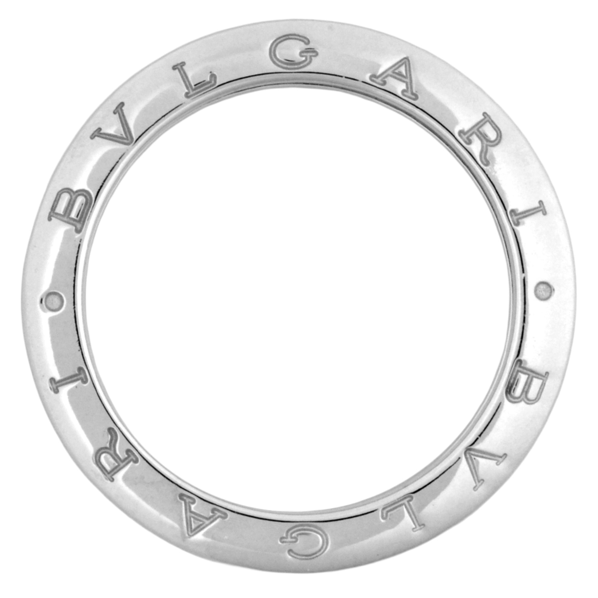 Bvlgari White Gold (18K) Band Ring (Pre-Owned)