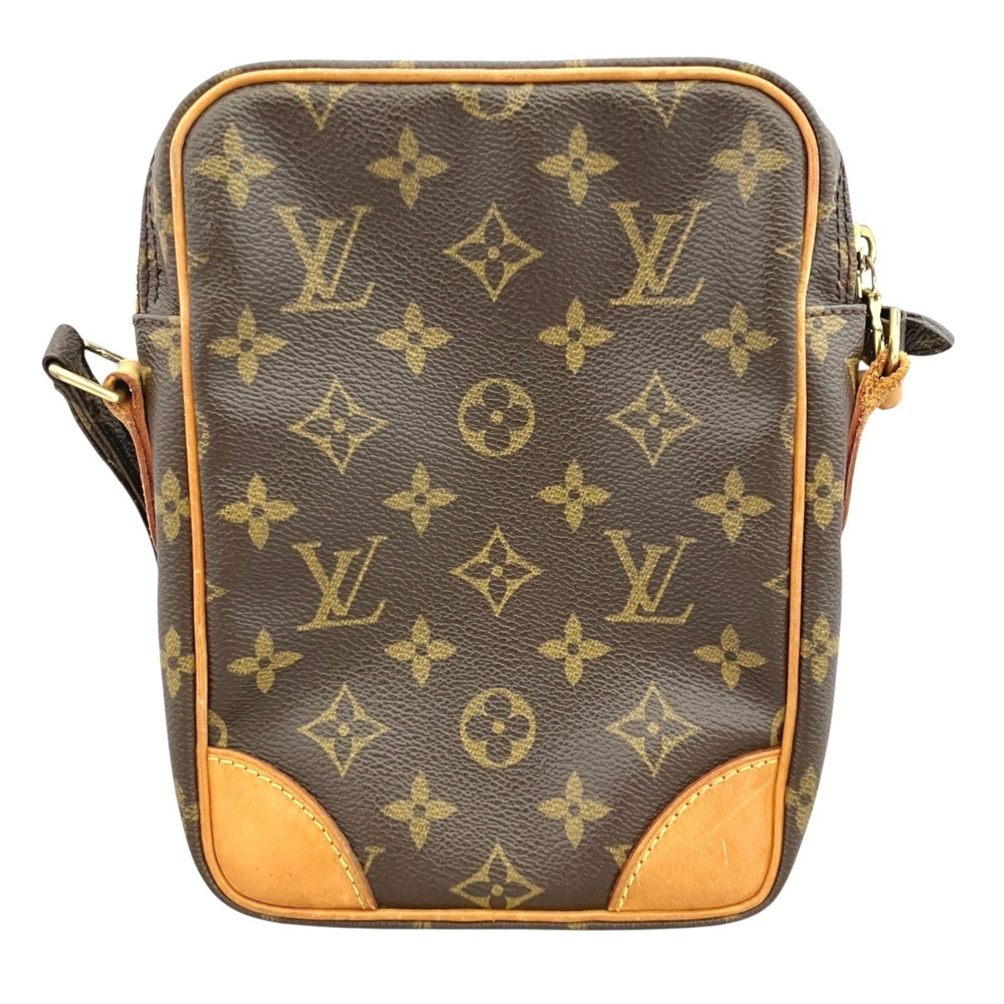 Louis Vuitton Brown Galle Monogram Monogram Shoulder Bag (Pre-Owned)