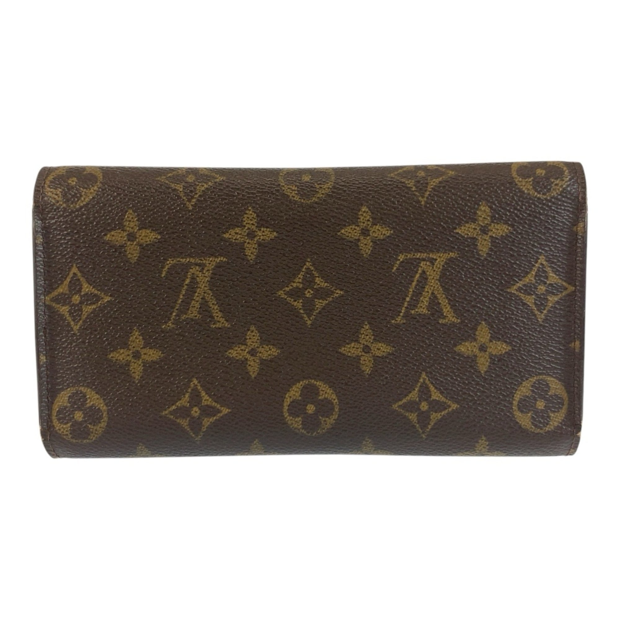 Louis Vuitton Brown Monogram Monogram Long Wallet (Tri-Fold) (Pre-Owned)