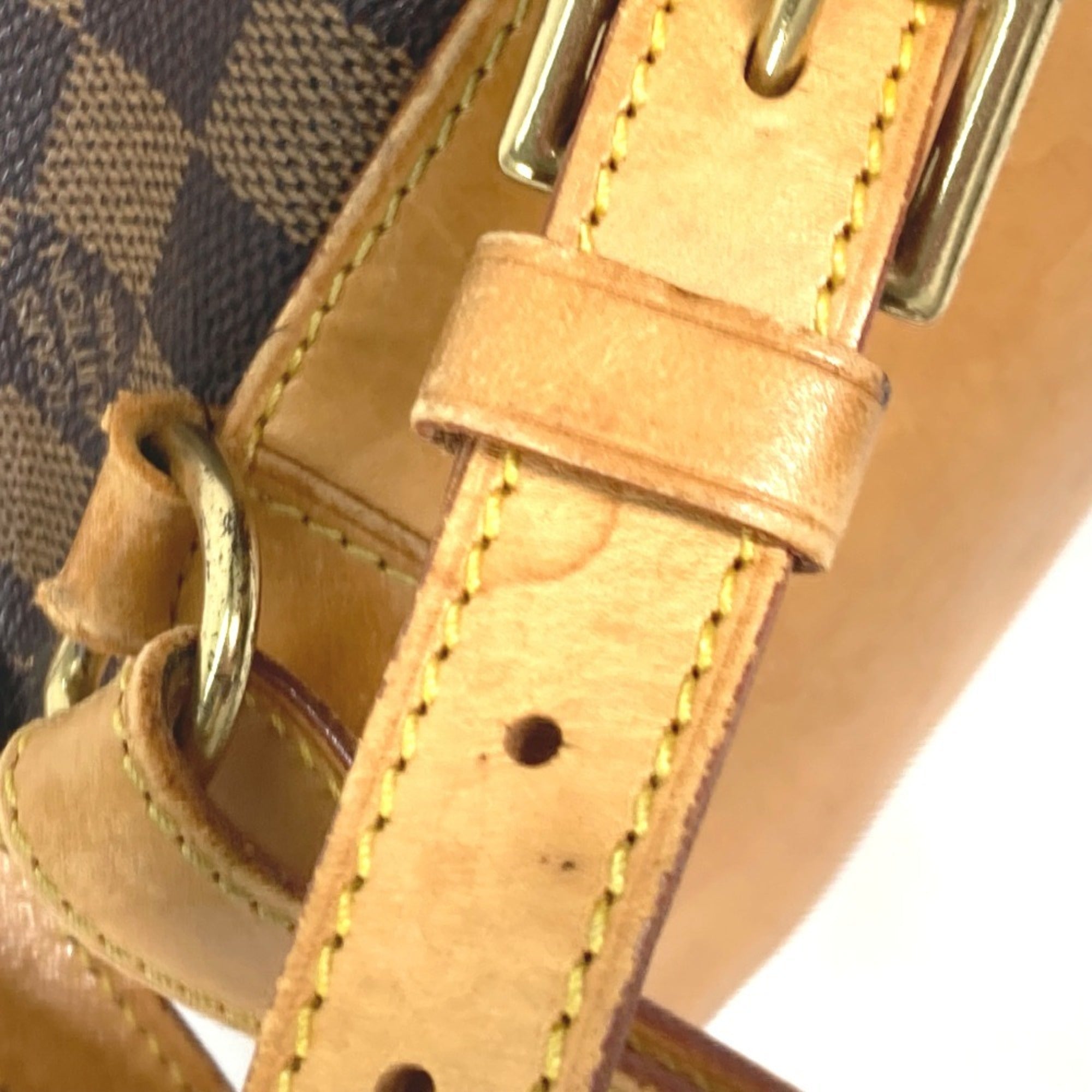 Louis Vuitton Brown Ebene Damier Canvas Backpack (Pre-Owned)