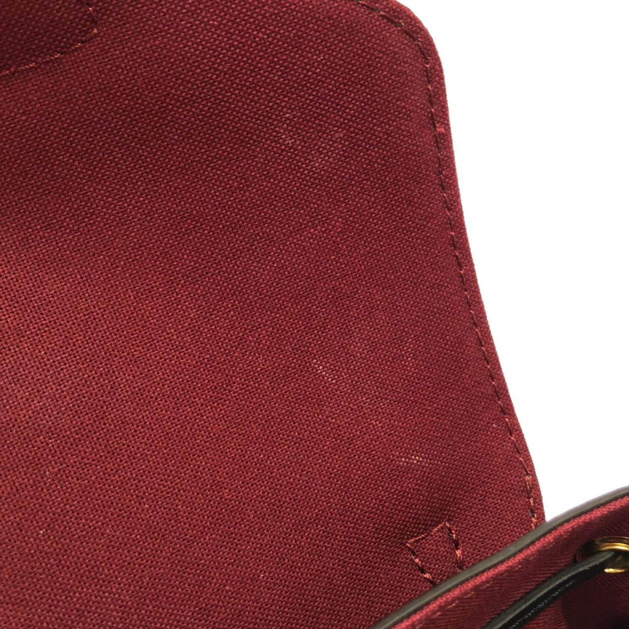 Louis Vuitton Black Marron Coated Canvas Backpack (Pre-Owned)