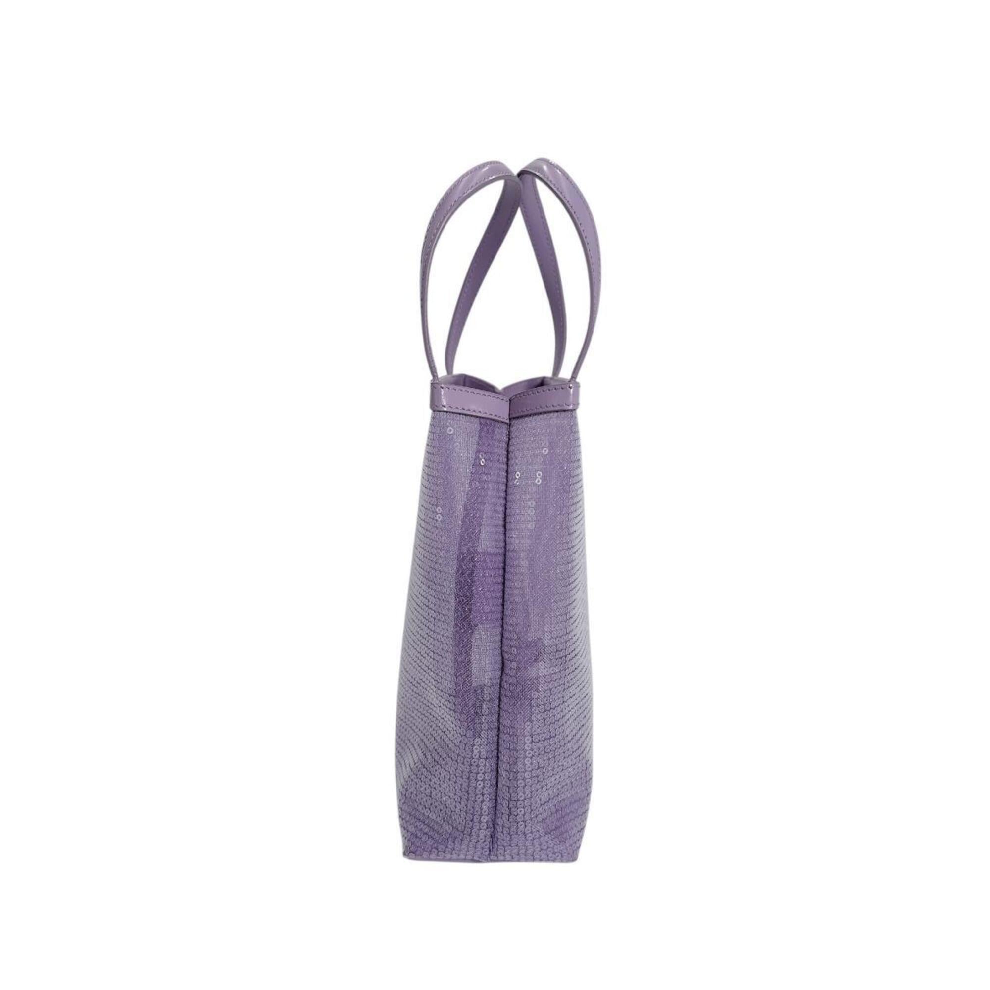 Prada Purple Spangles Handbag Pouch Tote Bag (Pre-Owned)