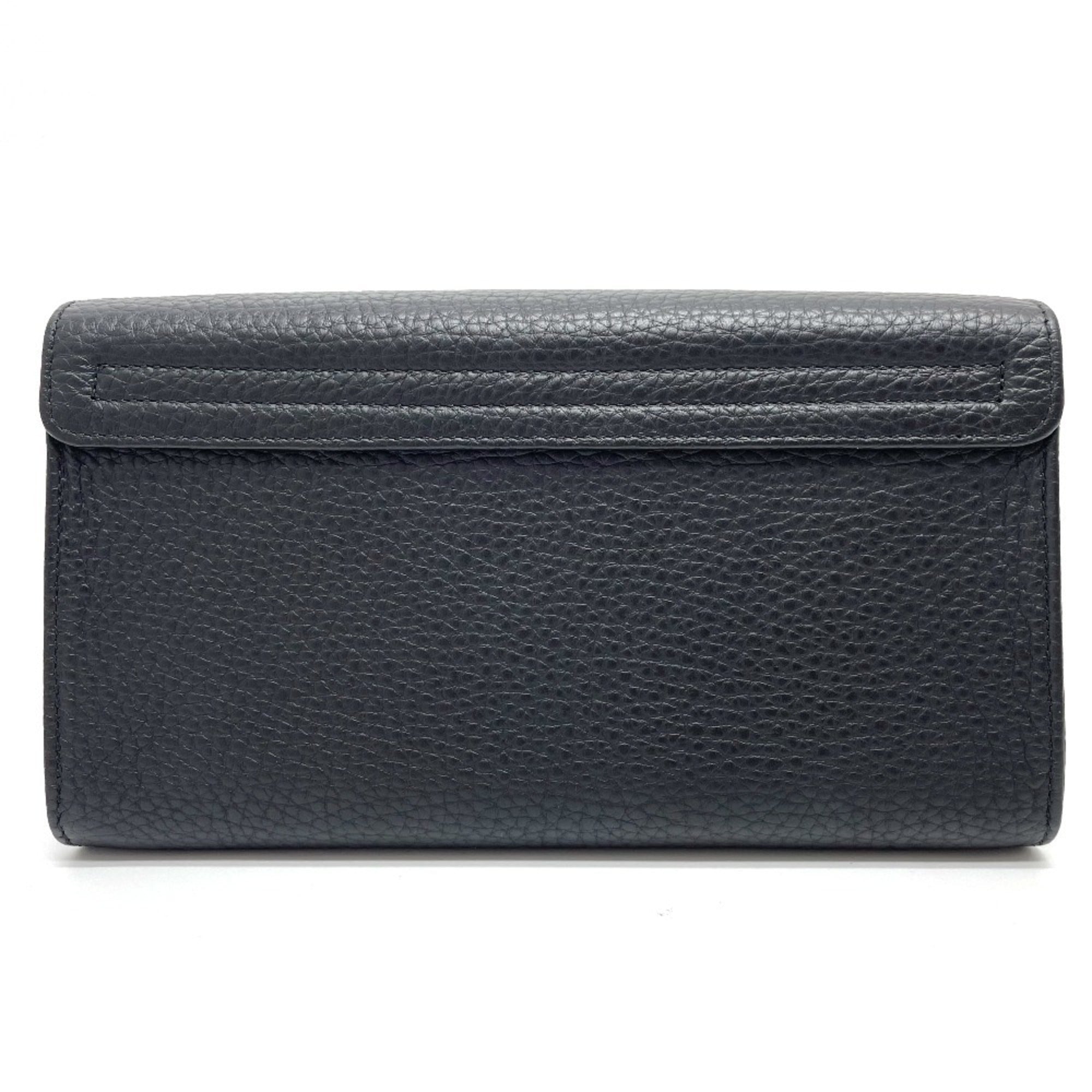 Dunhill Black Leather Pouch (Pre-Owned)