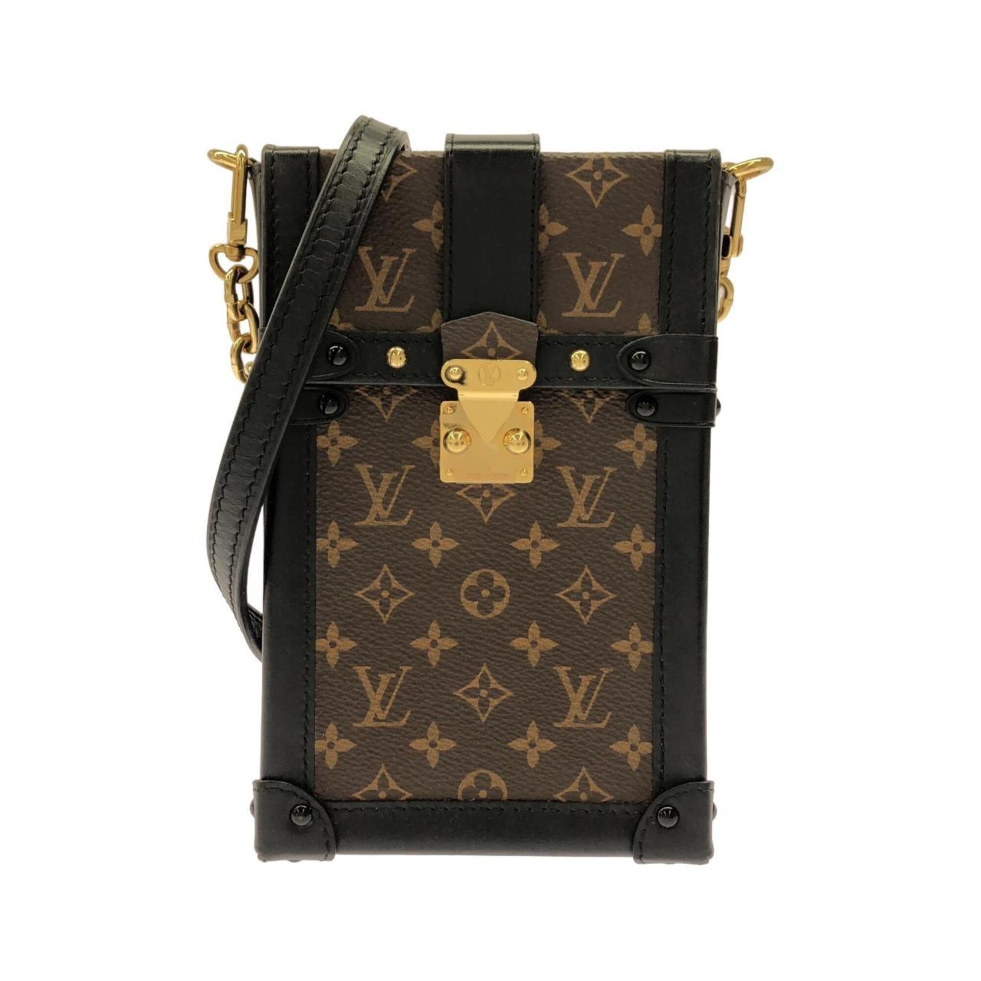 Louis Vuitton Marron Coated Canvas Pochette Shoulder Bag (Pre-Owned)