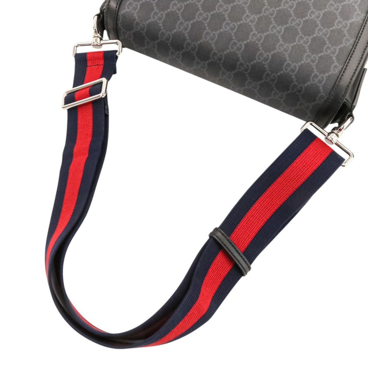 Gucci Black Gg Supreme Shoulder Bag (Pre-Owned)
