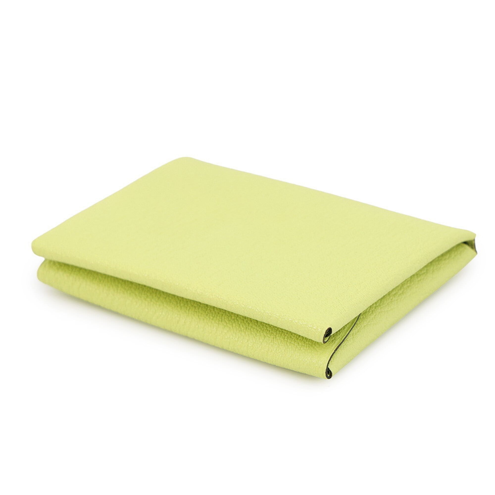 Hermes Lime Chevre Myzore Leather Coin Purse/Coin Case (Pre-Owned)