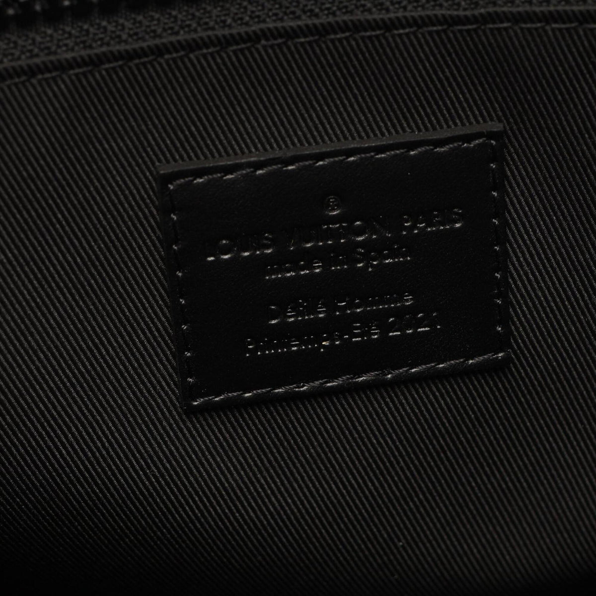 Louis Vuitton Black Brown Multi-Color Coated Canvas Leather Handbag Tote Bag (Pre-Owned)