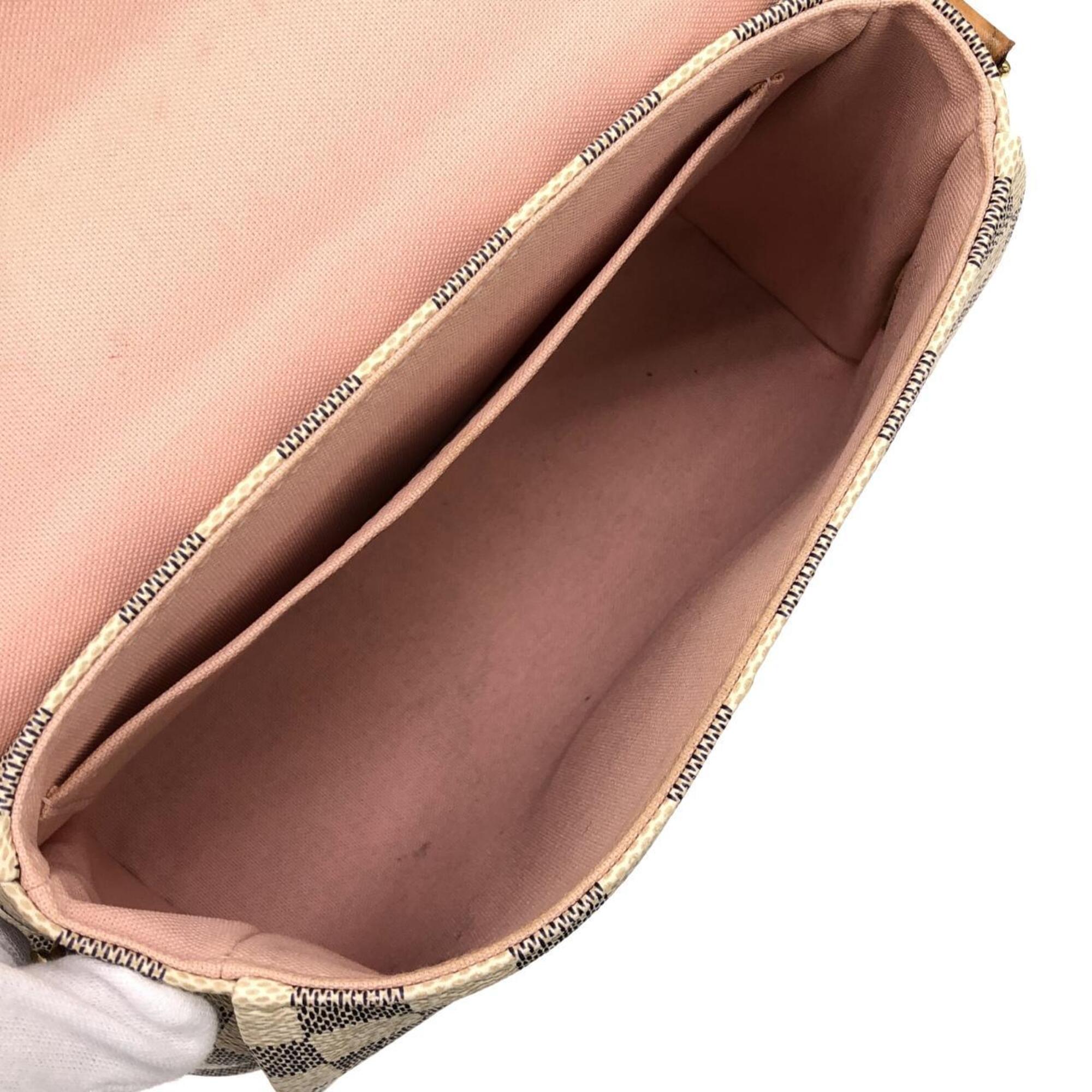 Louis Vuitton Azur Coated Canvas Handbag (Pre-Owned)