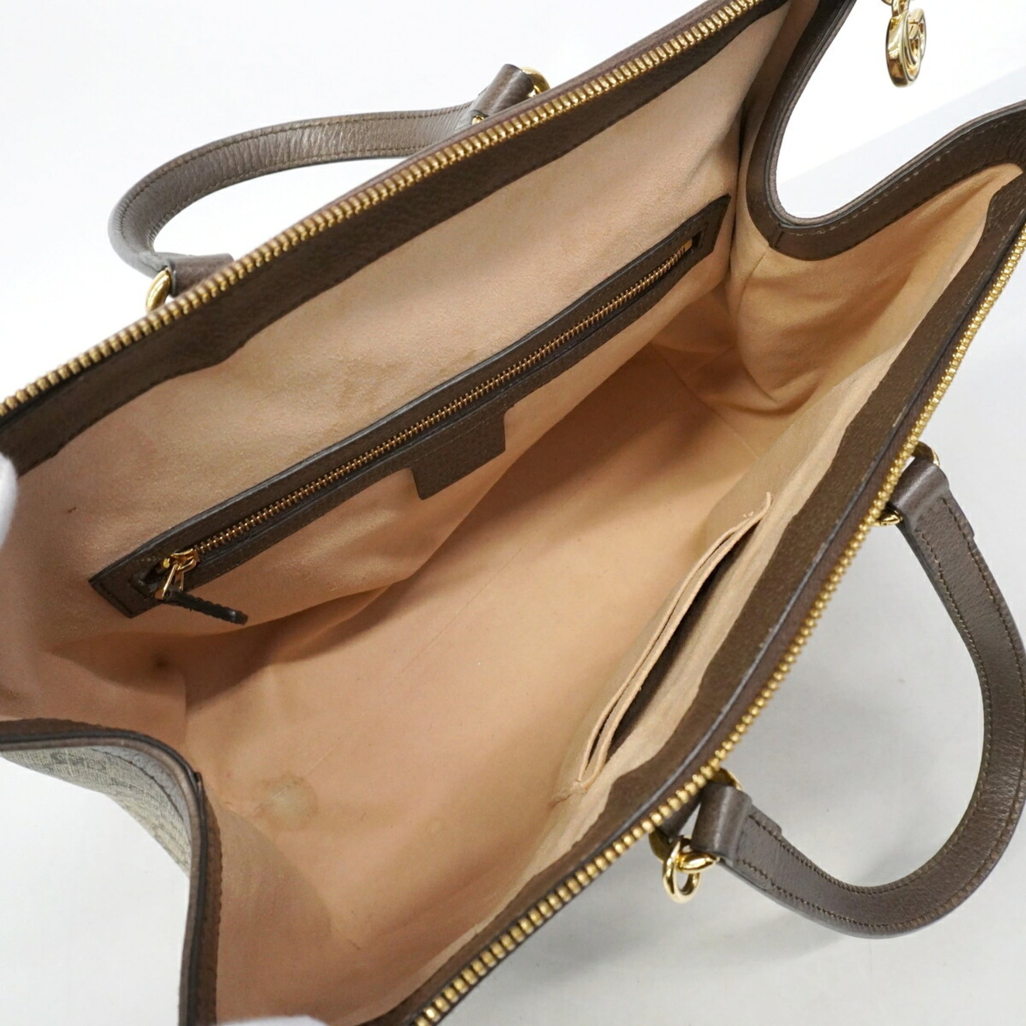 Gucci Brown Pvc Tote Bag (Pre-Owned)
