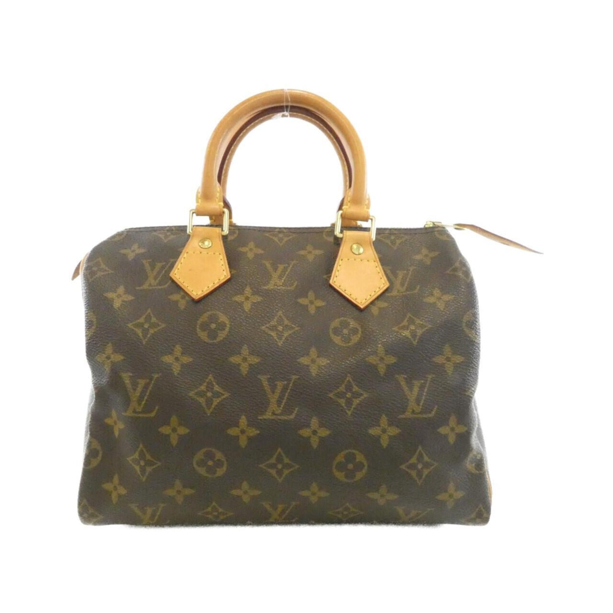 Louis Vuitton Marron Coated Canvas Boston Bag (Pre-Owned)
