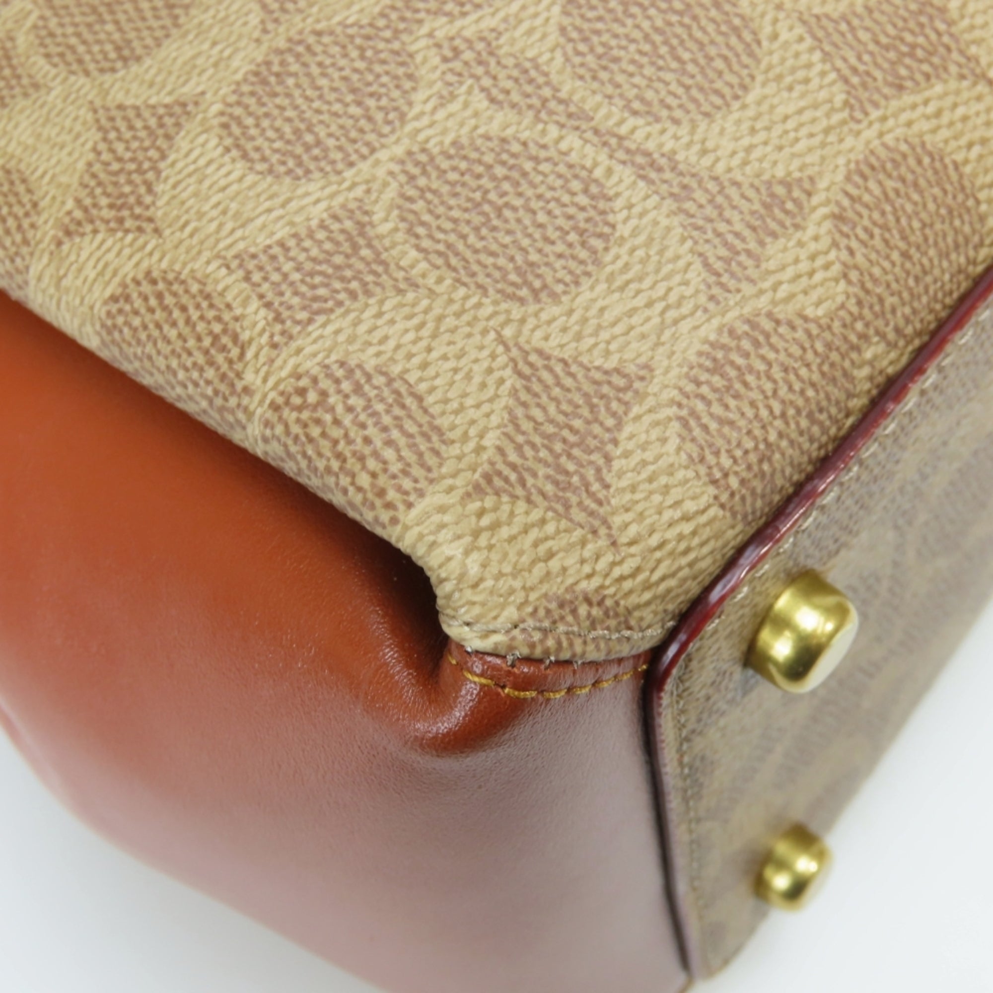Coach Signature Beige Brown Pvc Leather Shoulder Bag (Pre-Owned)