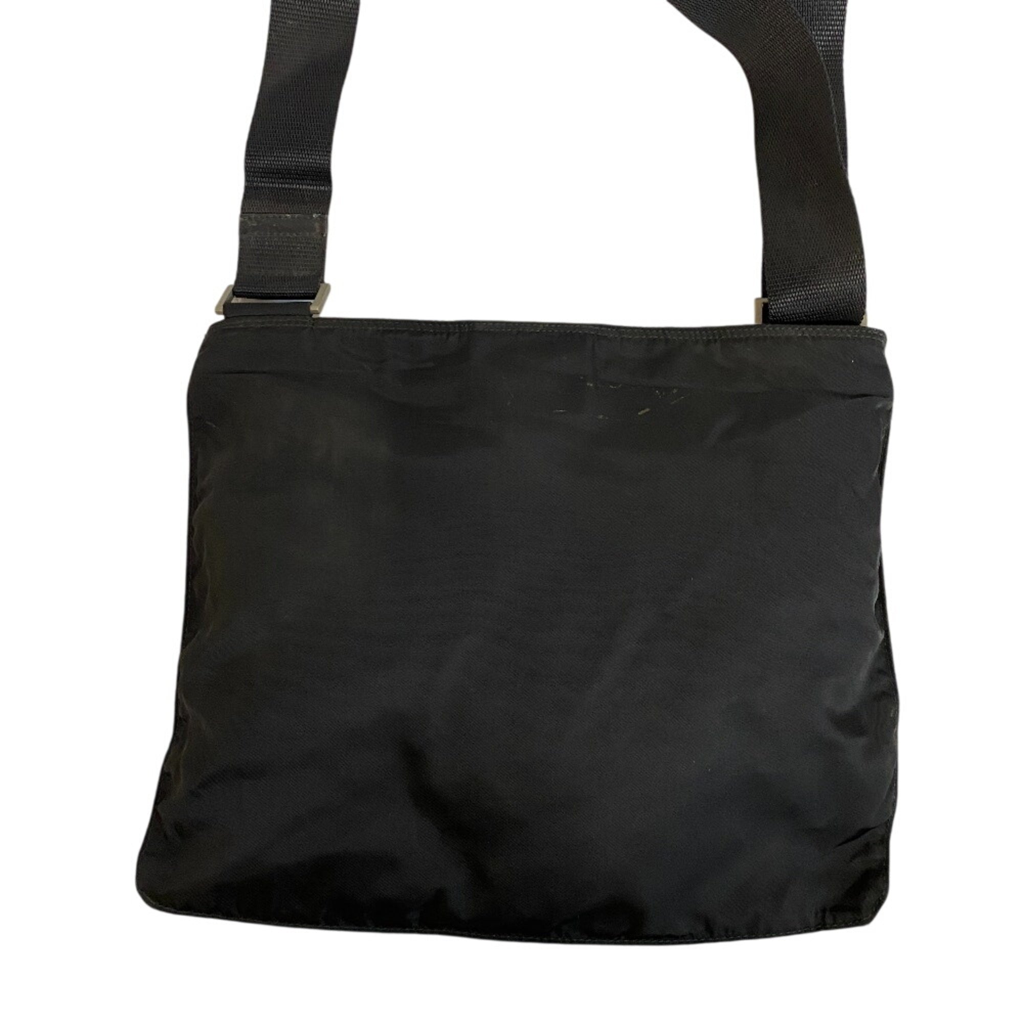 Prada Black Nylon Shoulder Bag (Pre-Owned)