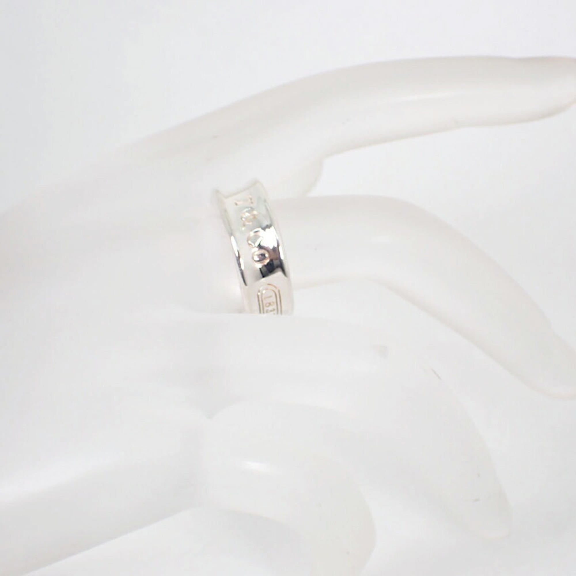 Tiffany Silver Sterling Silver 925 Band Ring (Pre-Owned)