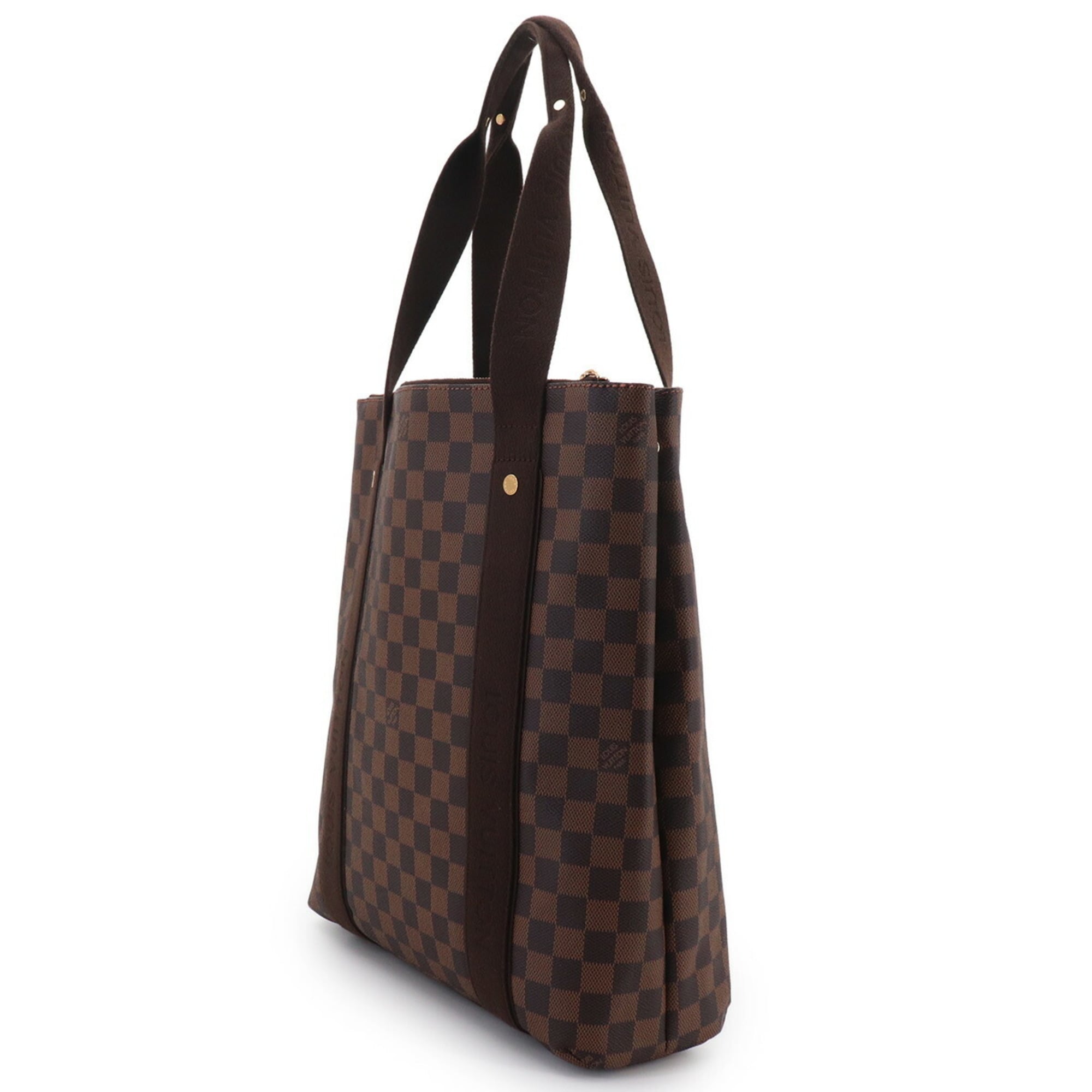 Louis Vuitton Ebene Damier Canvas Handbag Tote Bag (Pre-Owned)