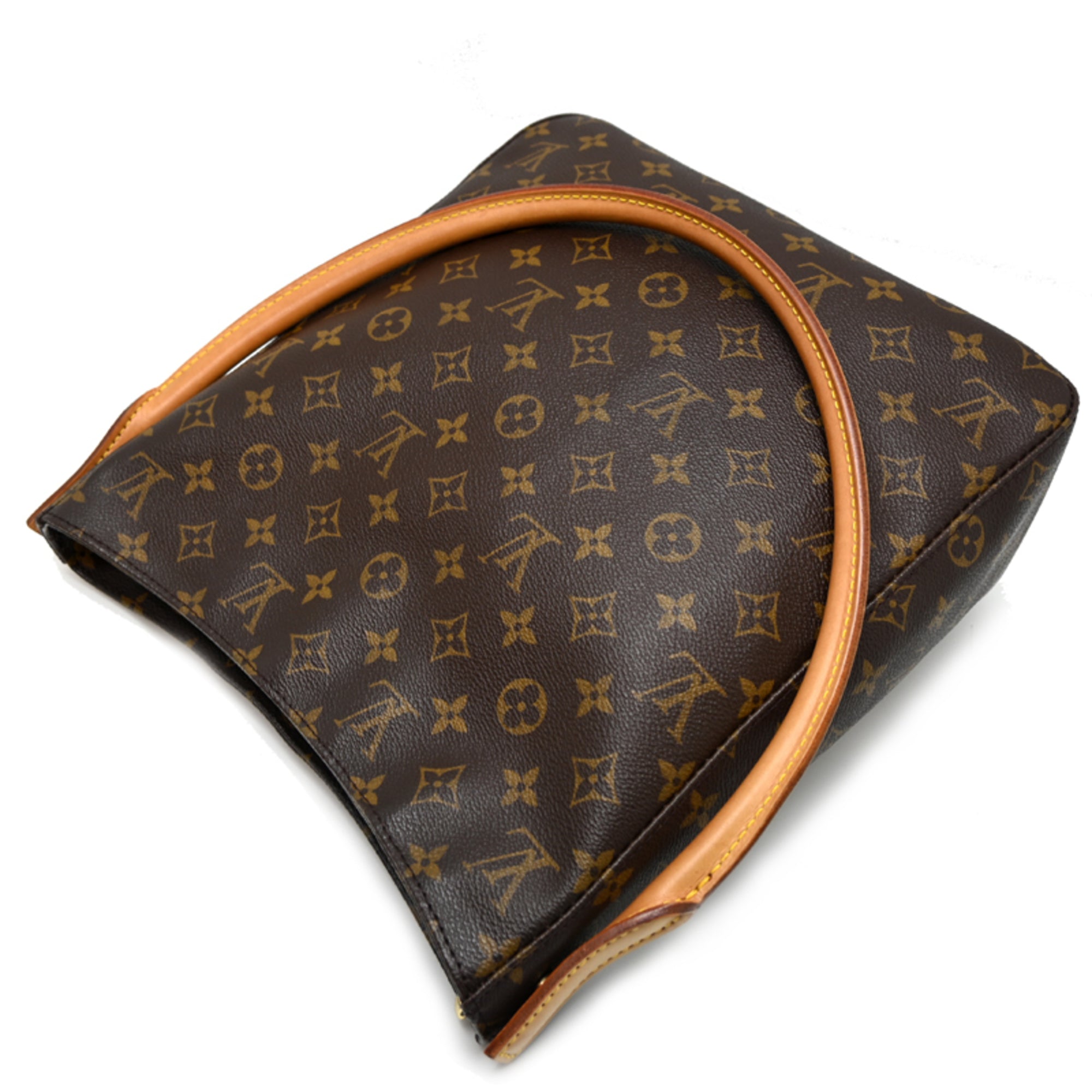 Louis Vuitton Brown Monogram Shoulder Bag (Pre-Owned)