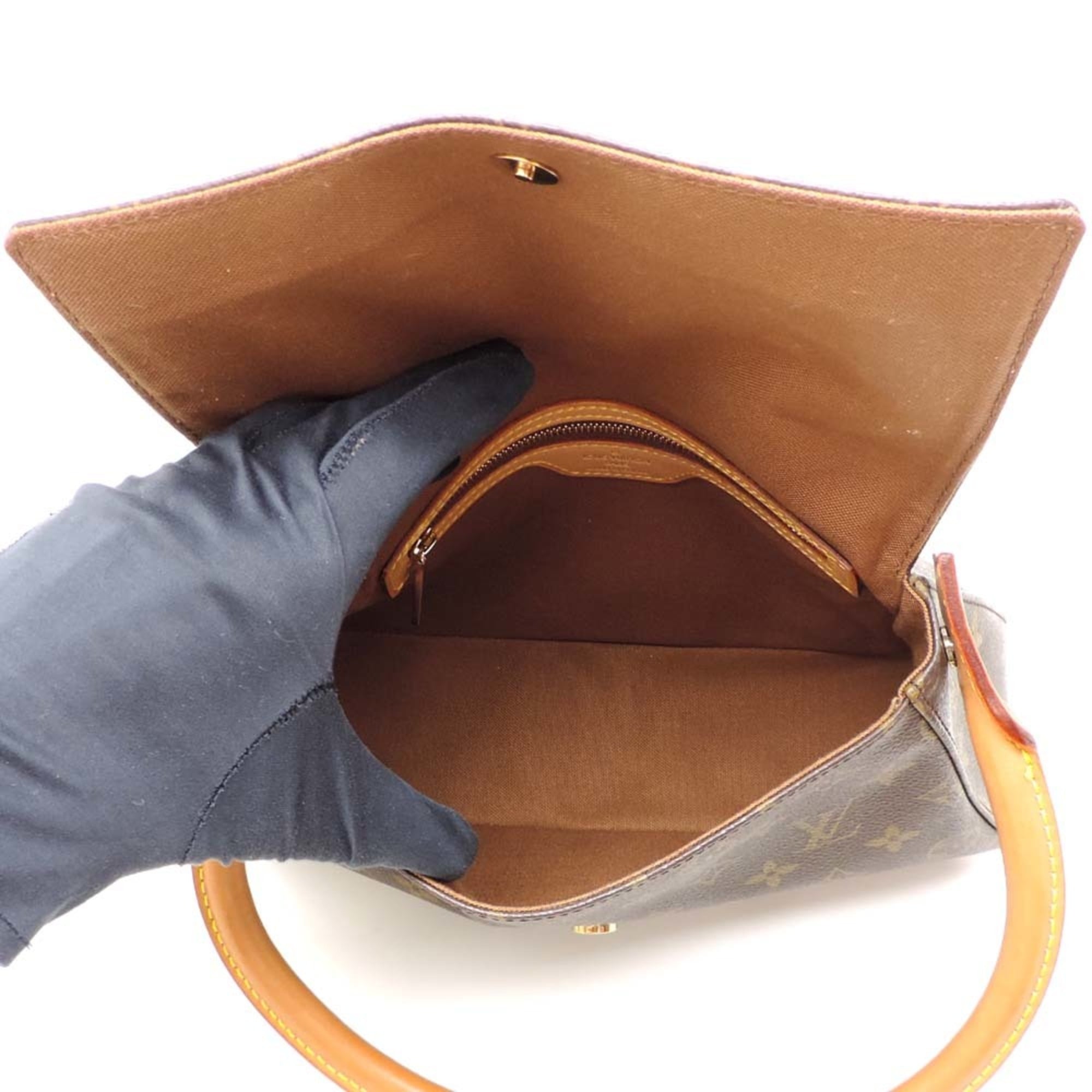 Louis Vuitton Brown Monogram Handbag (Pre-Owned)