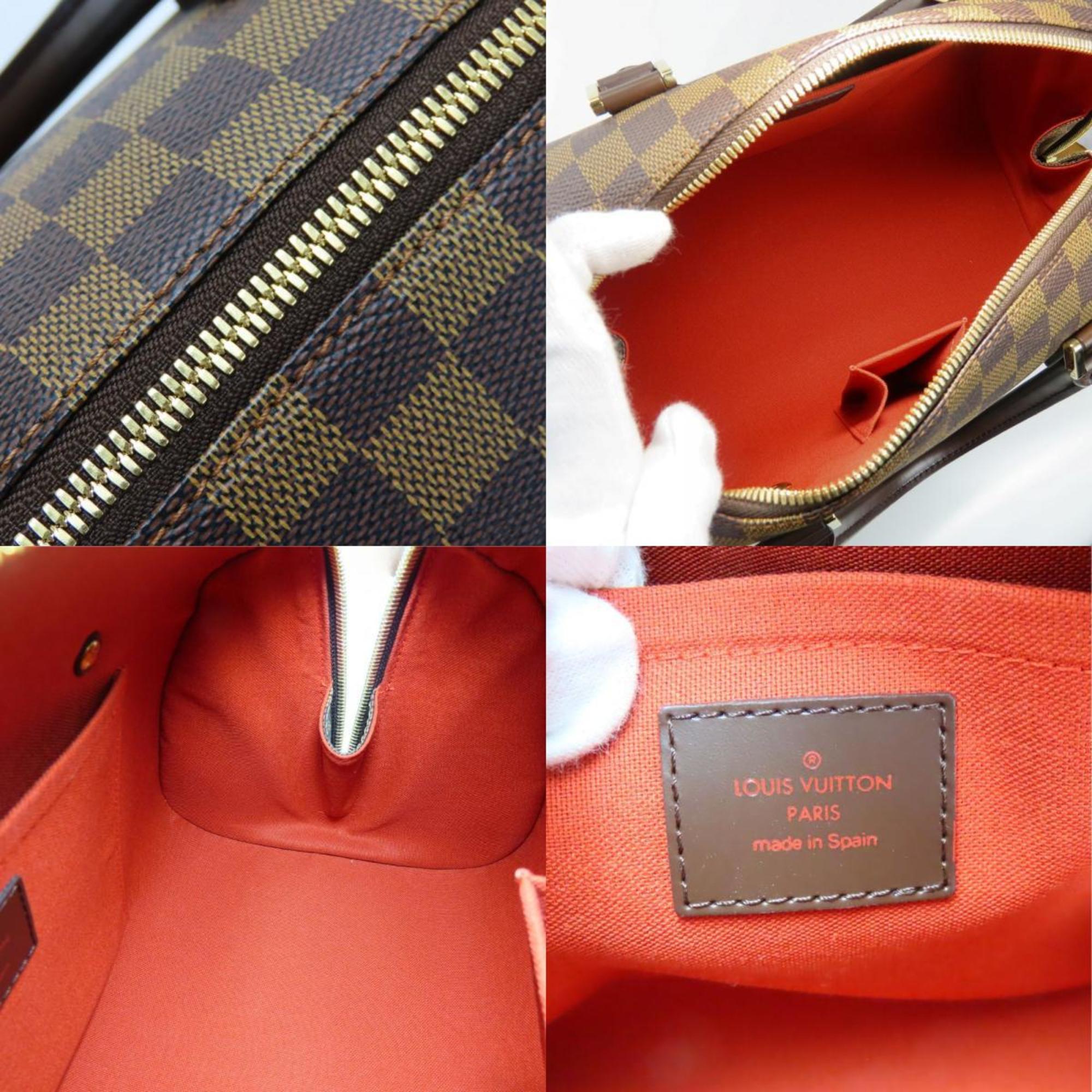 Louis Vuitton Brown Ebene Damier Canvas Handbag (Pre-Owned)
