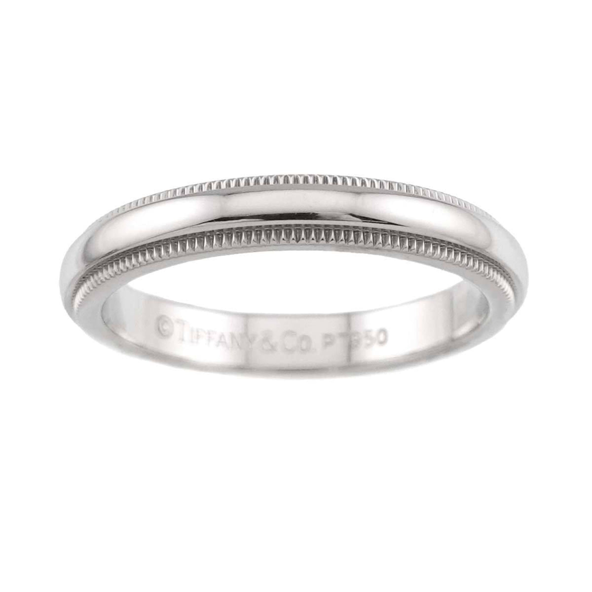 Tiffany Platinum 950 Band Ring (Pre-Owned)