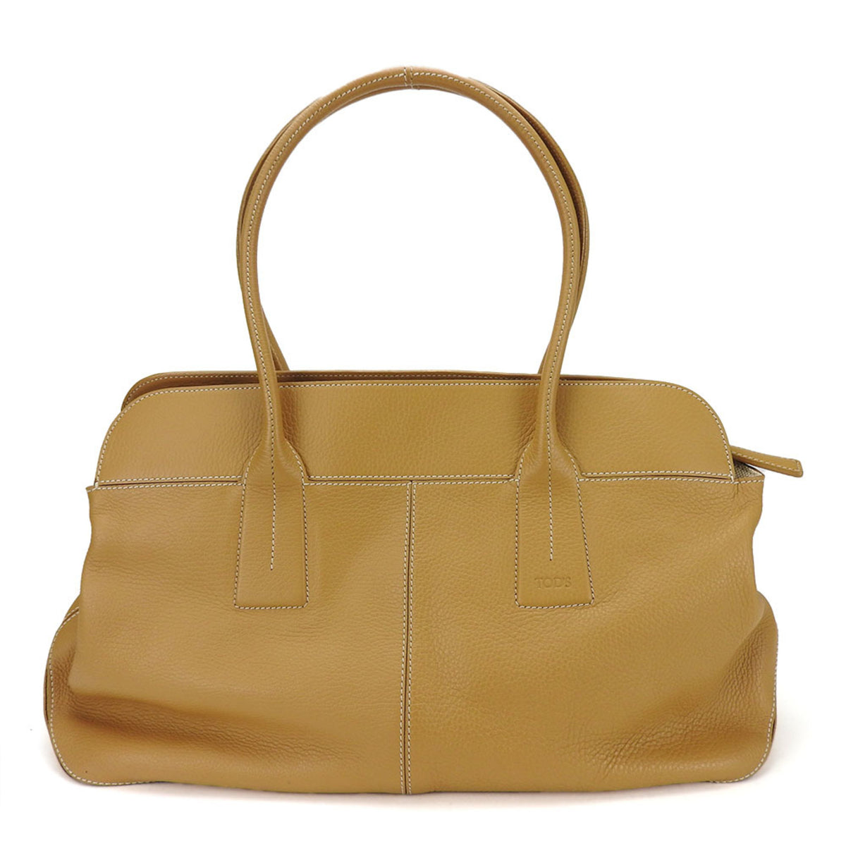 Tod's Beige Leather Tote Bag (Pre-Owned)