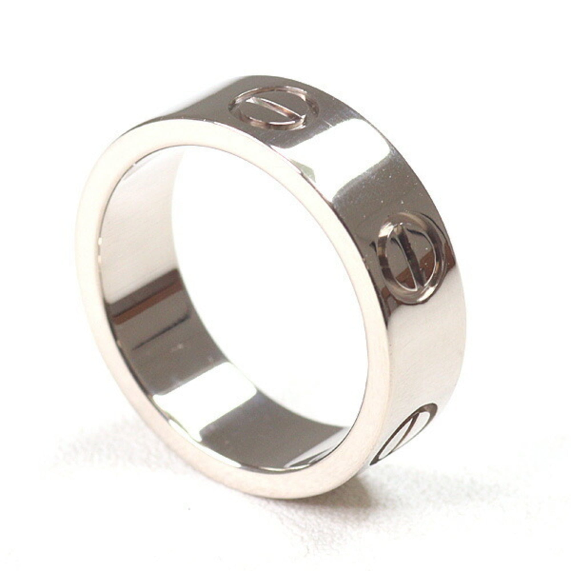 Cartier White Gold White Gold (18K) Band Ring (Pre-Owned)